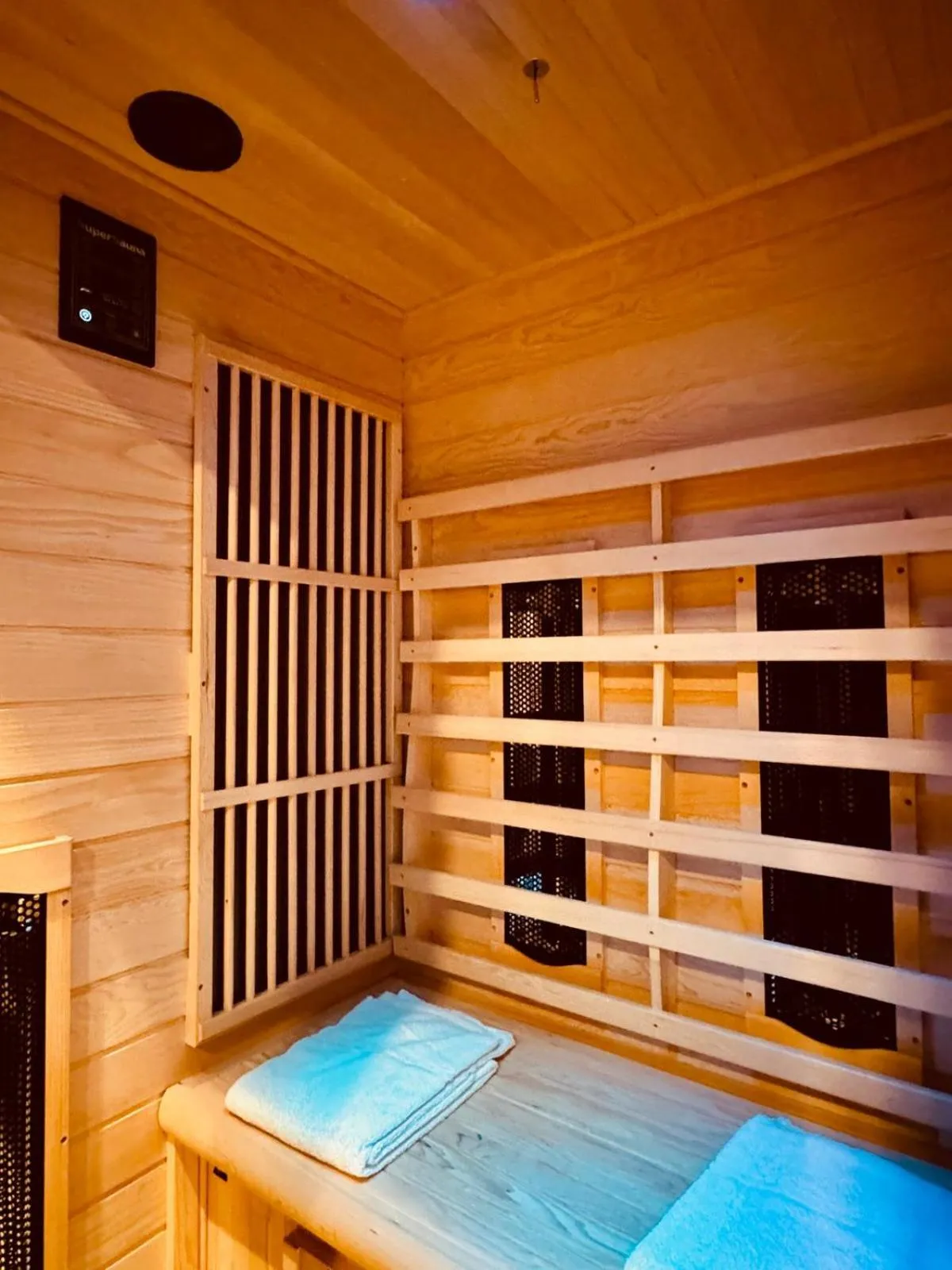 Sauna in The Rose Suites