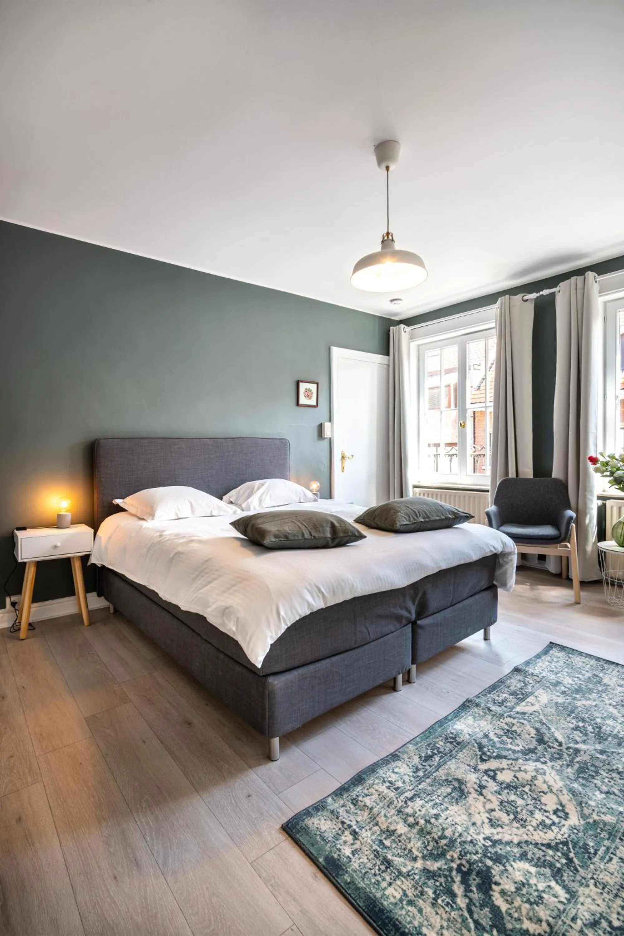 Bedroom, Bed in The Rose Suites