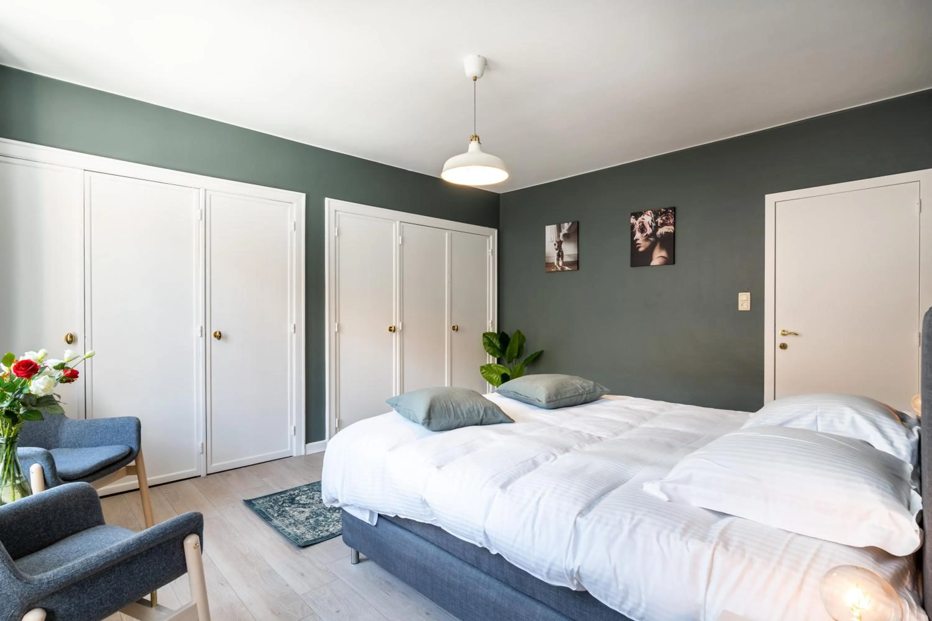 Bedroom, Bed in The Rose Suites