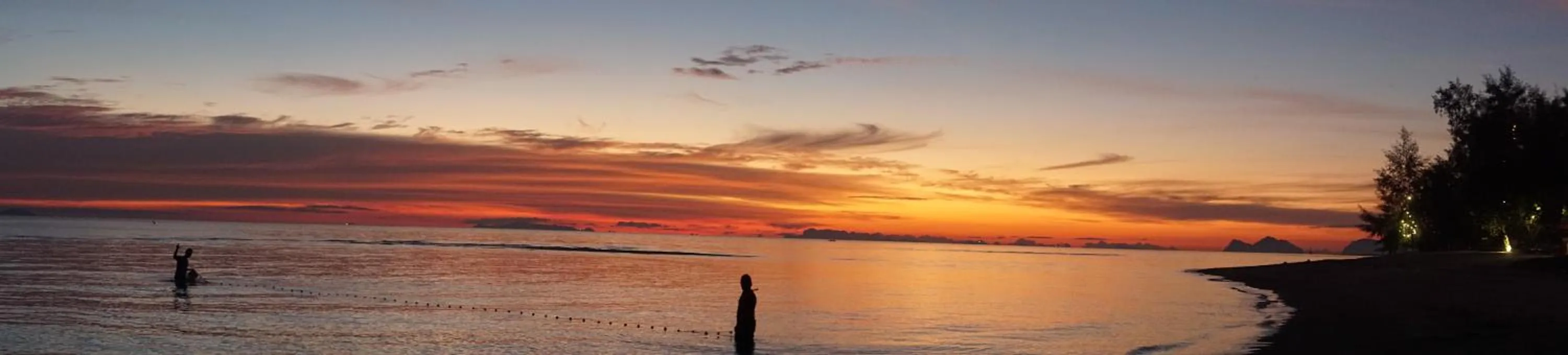 Sunset in Morning Star Resort