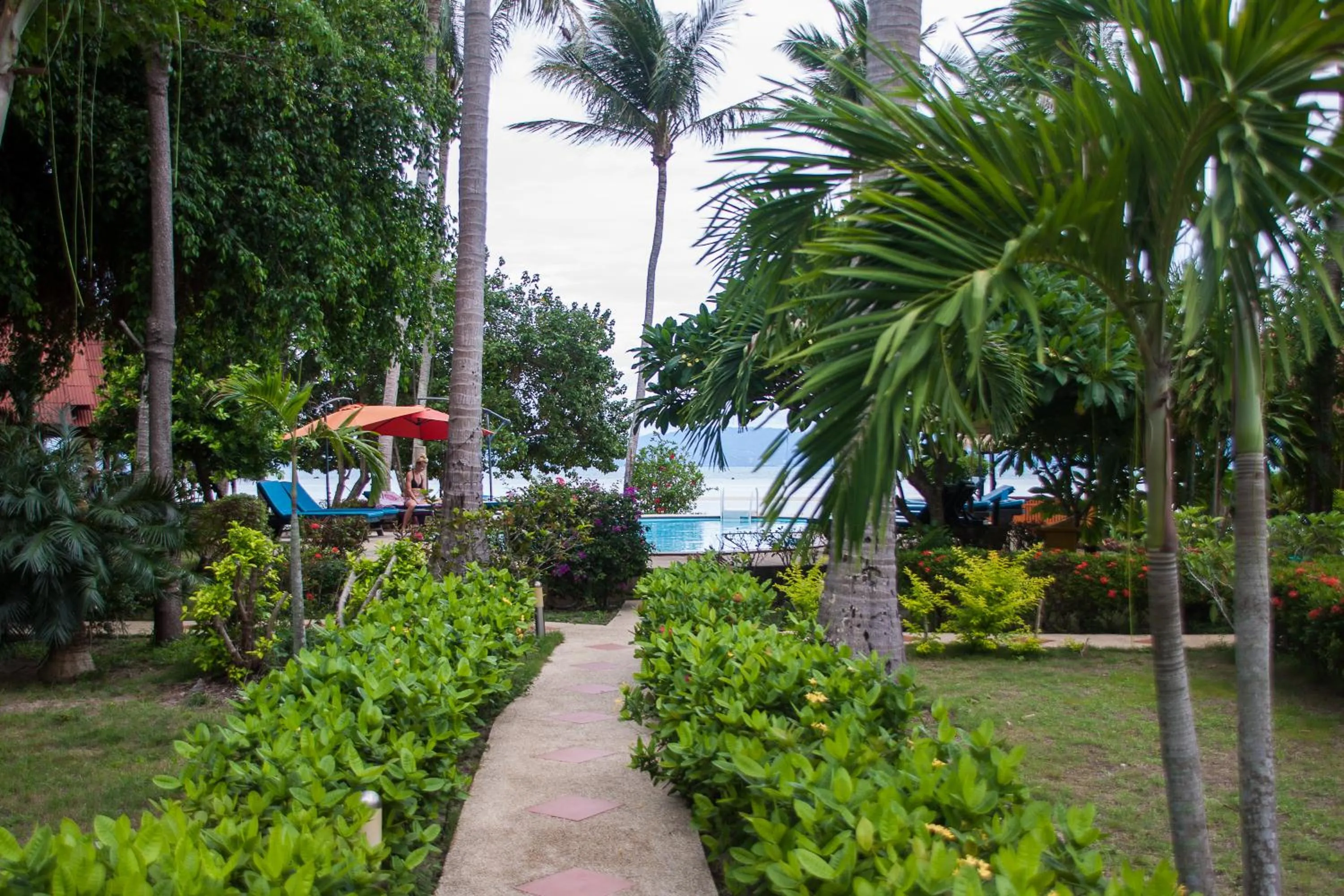 Garden in Morning Star Resort