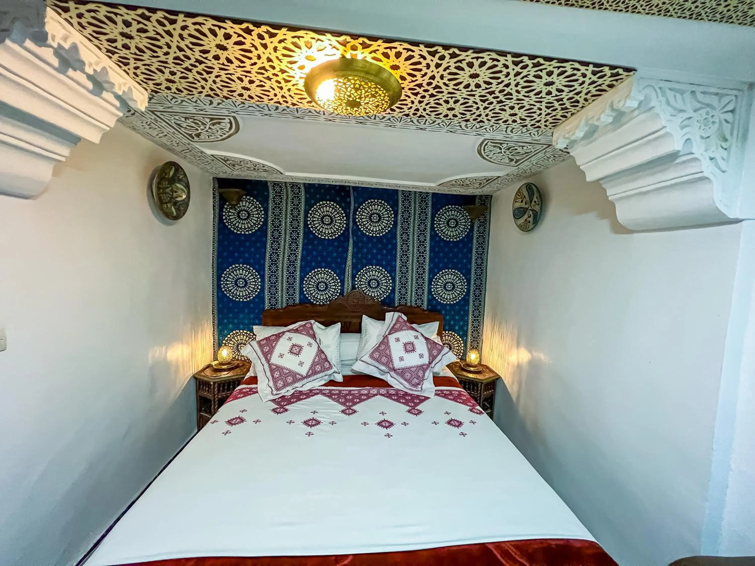 Bedroom, Bed in Riad Dar Guennoun - Luxury Suites in the Heart of Fes