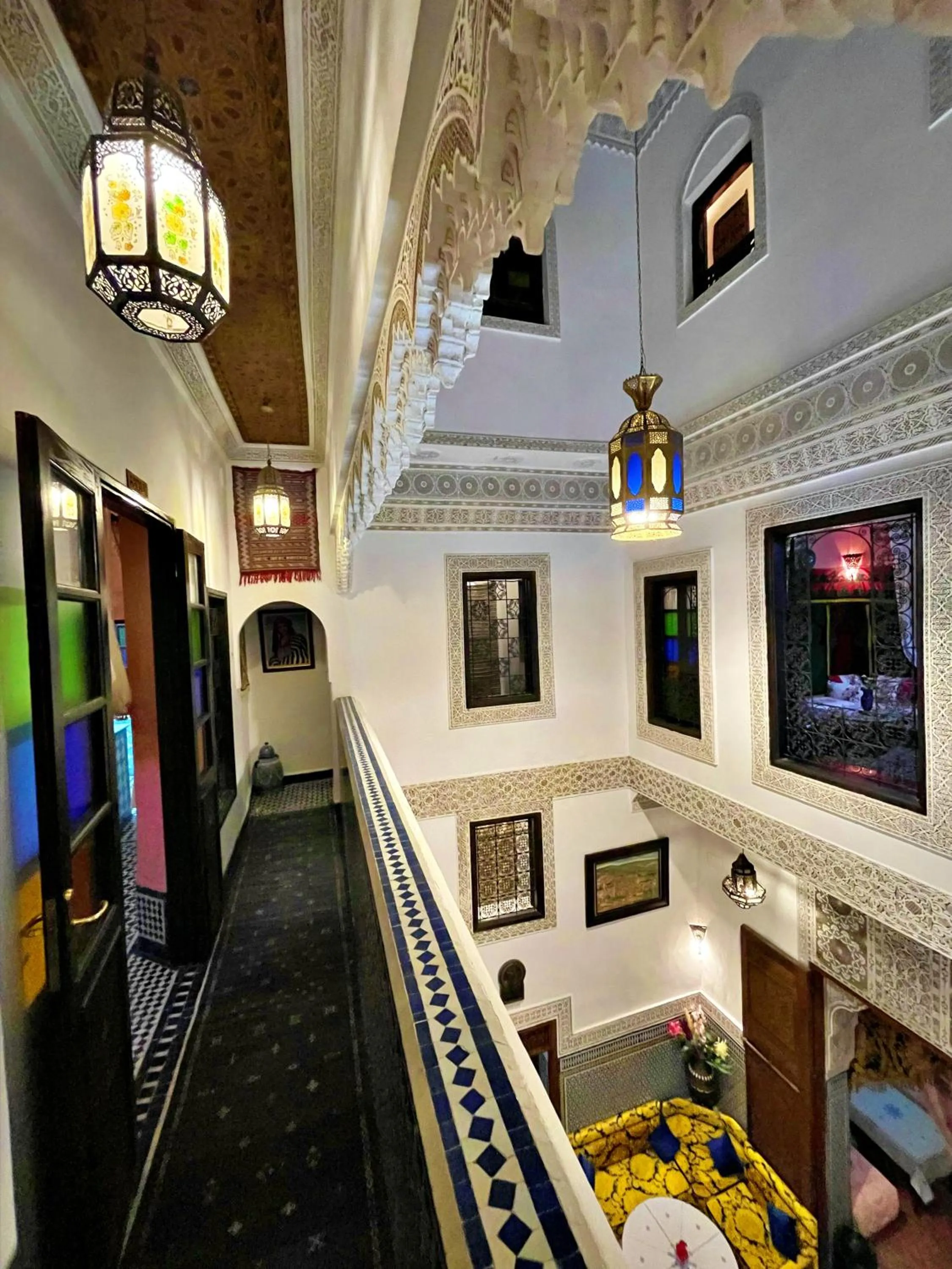 Balcony/Terrace in Riad Dar Guennoun - Luxury Suites in the Heart of Fes