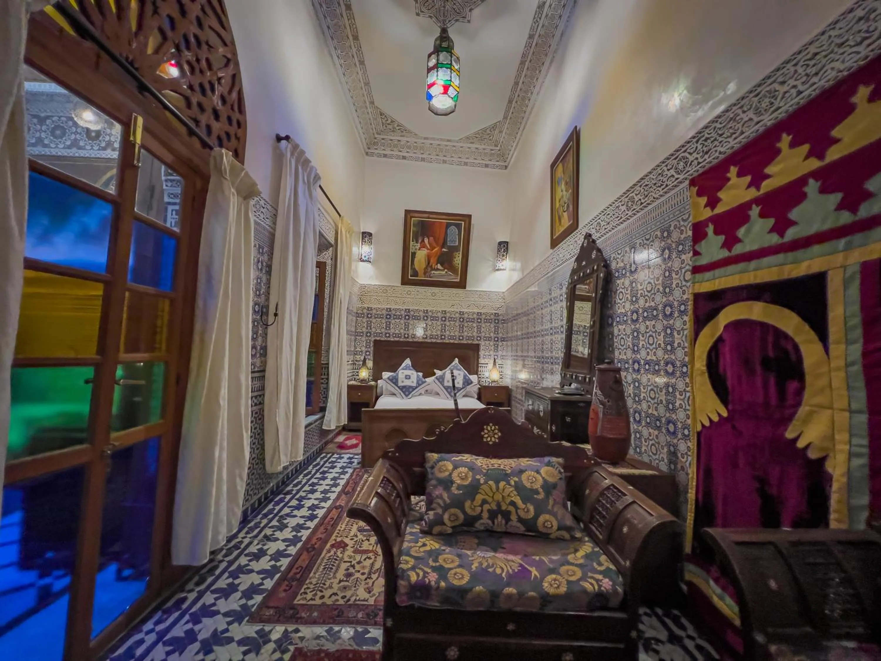 Photo of the whole room in Riad Dar Guennoun - Luxury Suites in the Heart of Fes