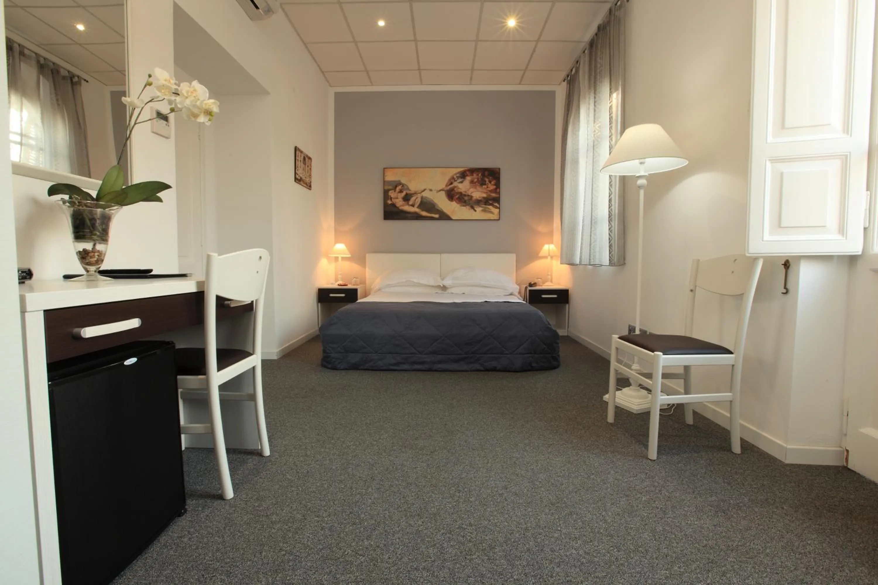 Bed in Villa Pirandello