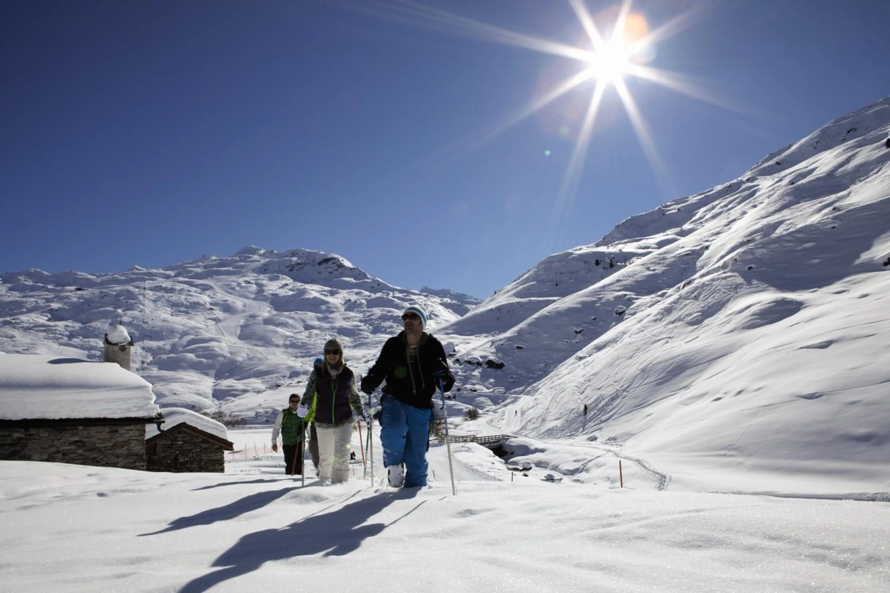 Hiking in Belambra Clubs Les Menuires - Neige Et Ciel