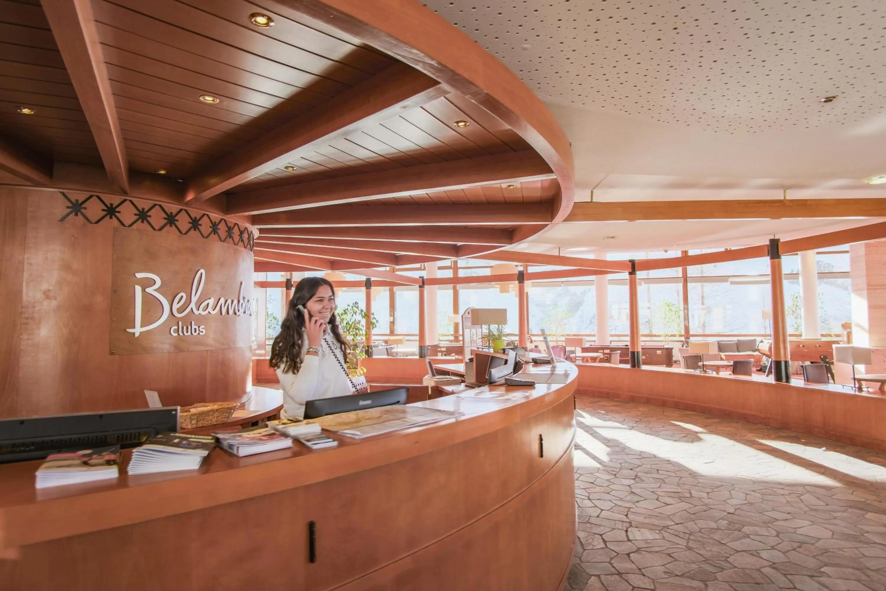 Lobby or reception in Belambra Clubs Les Menuires - Neige Et Ciel