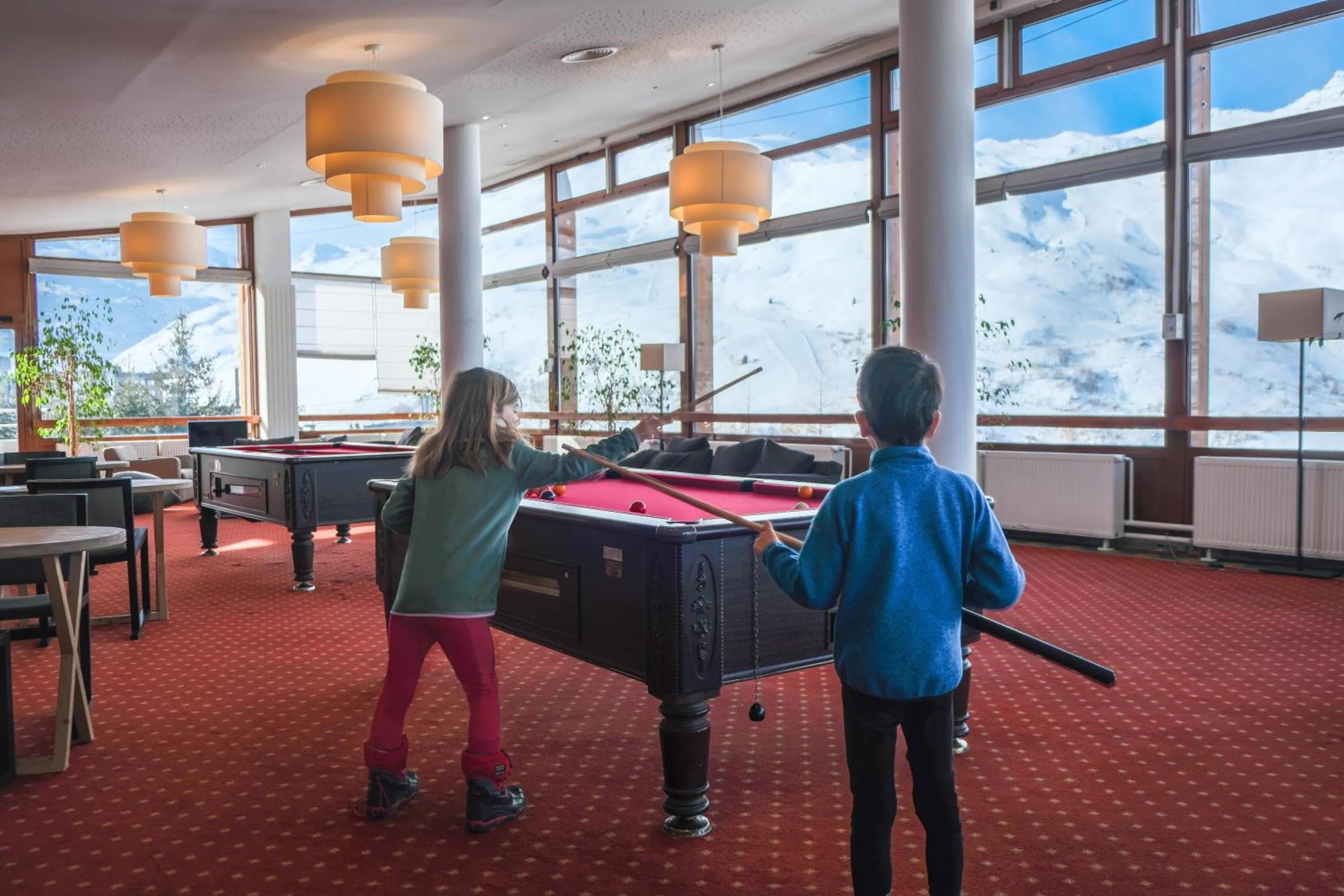 Billiard in Belambra Clubs Les Menuires - Neige Et Ciel
