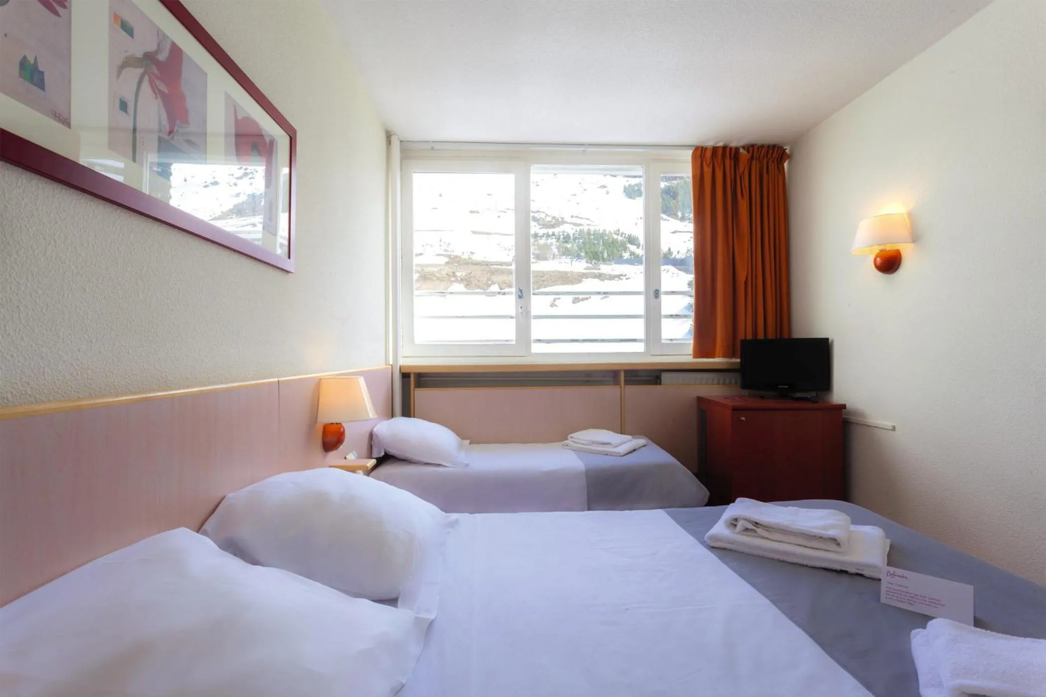 Bedroom, Bed in Belambra Clubs Les Menuires - Neige Et Ciel