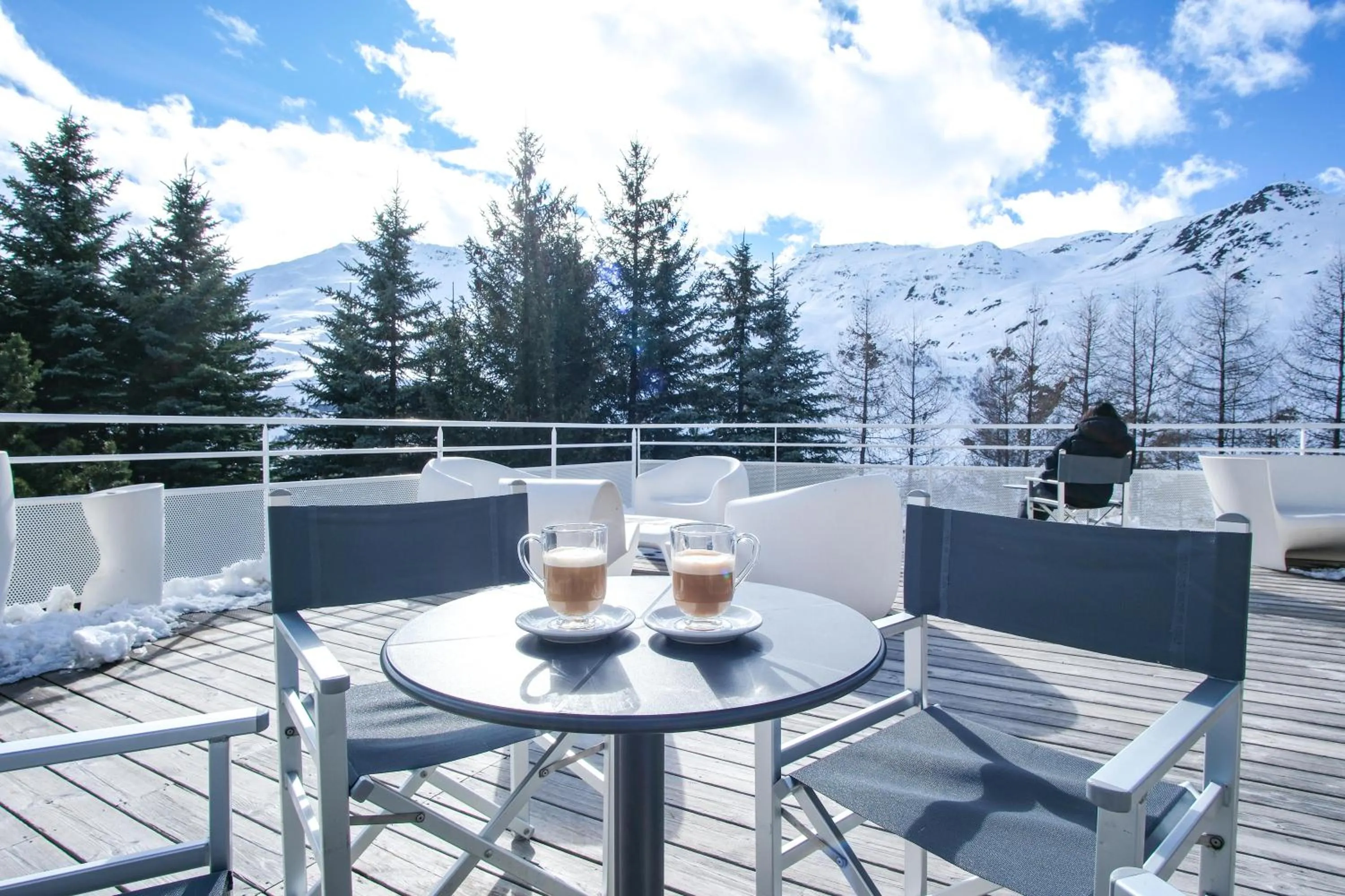 Balcony/Terrace in Belambra Clubs Les Menuires - Neige Et Ciel