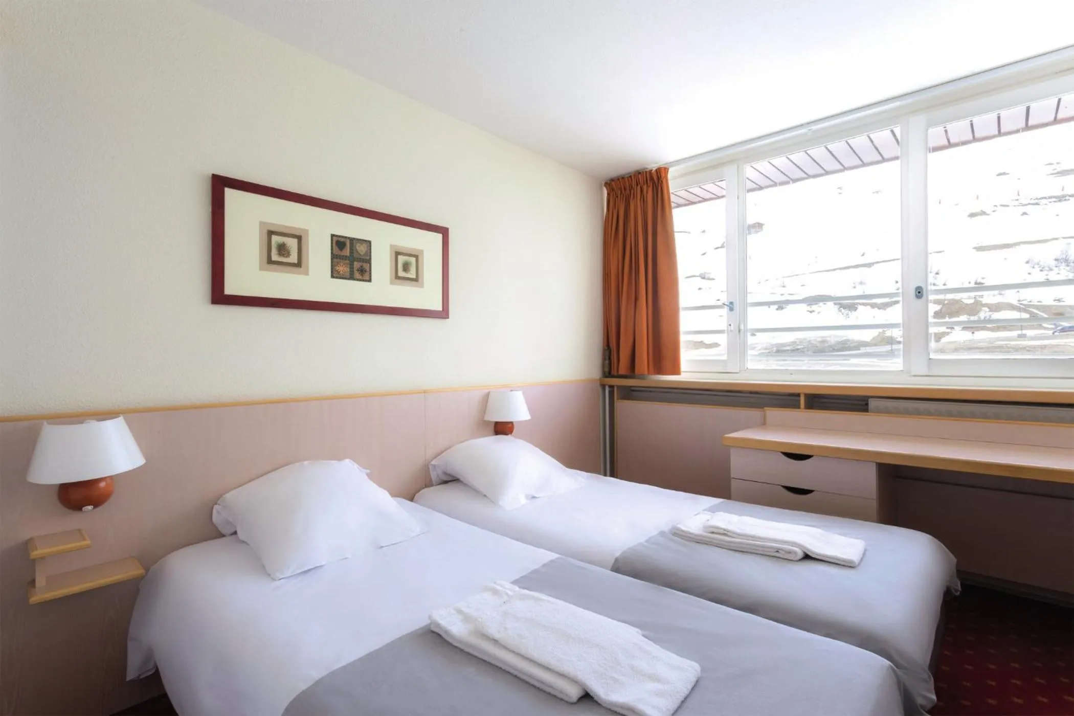 Bedroom, Bed in Belambra Clubs Les Menuires - Neige Et Ciel