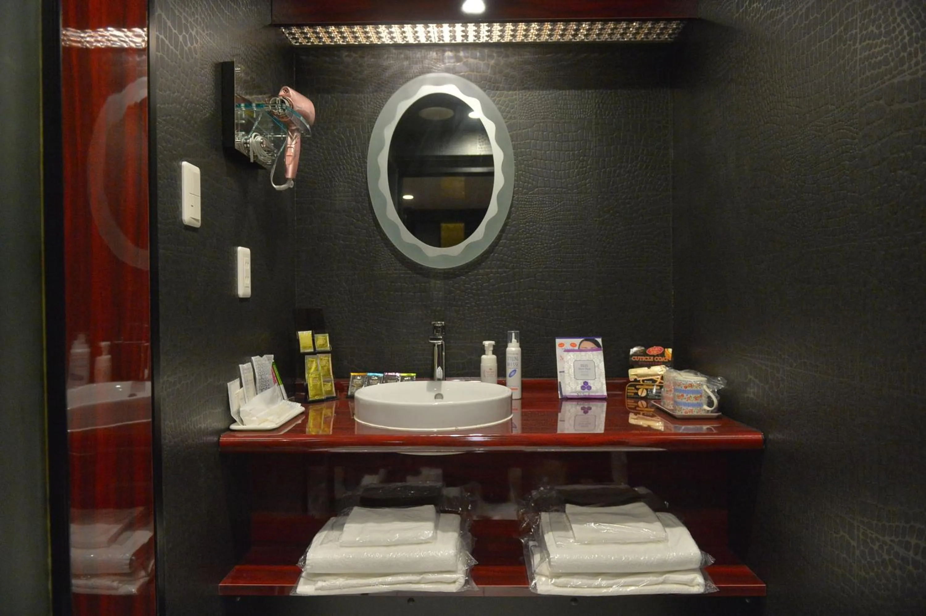 Decorative detail in Terrace M Yokota Bace ( Adult Only )