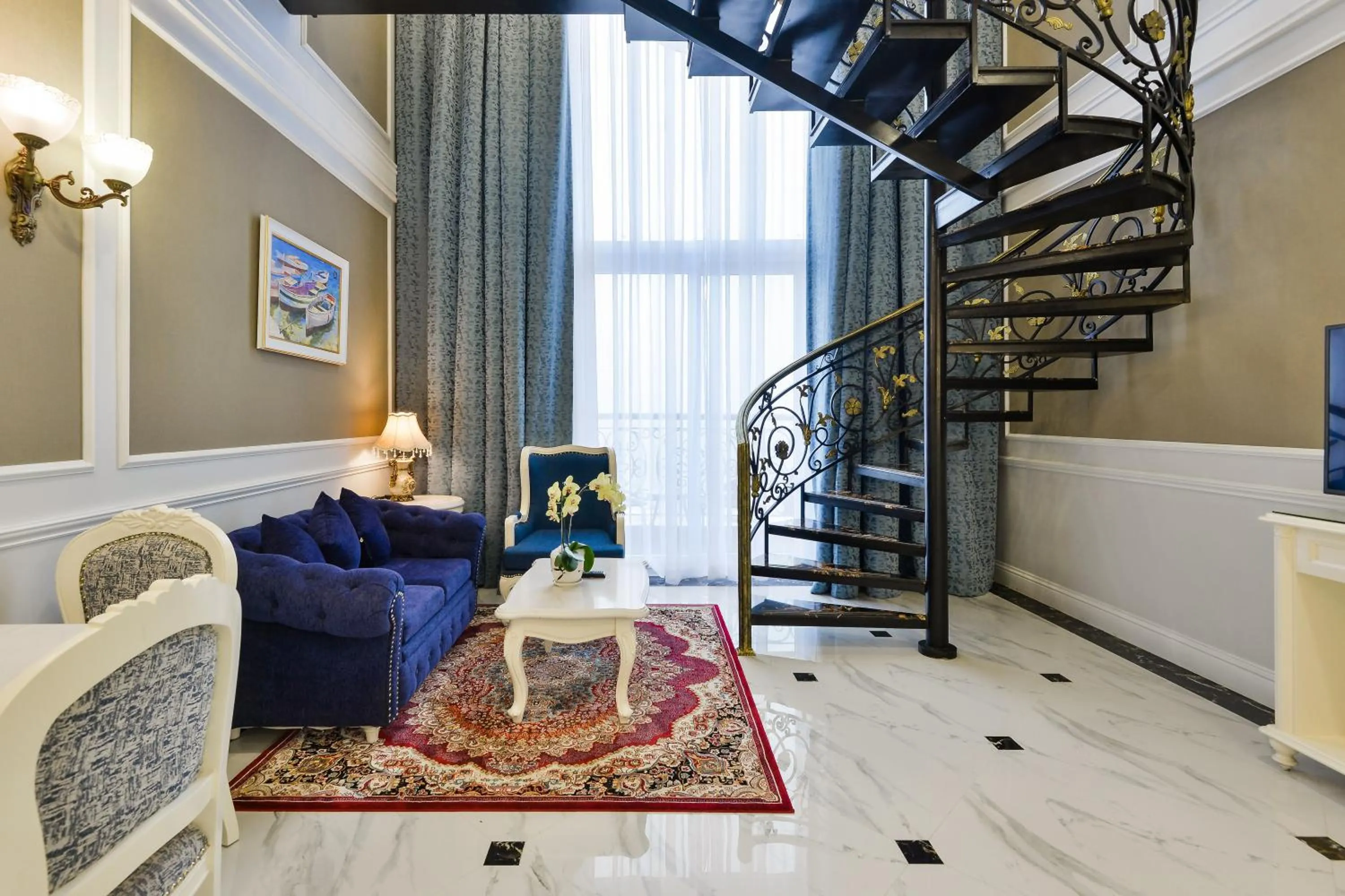 Living room in Lan Rung Beach Resort