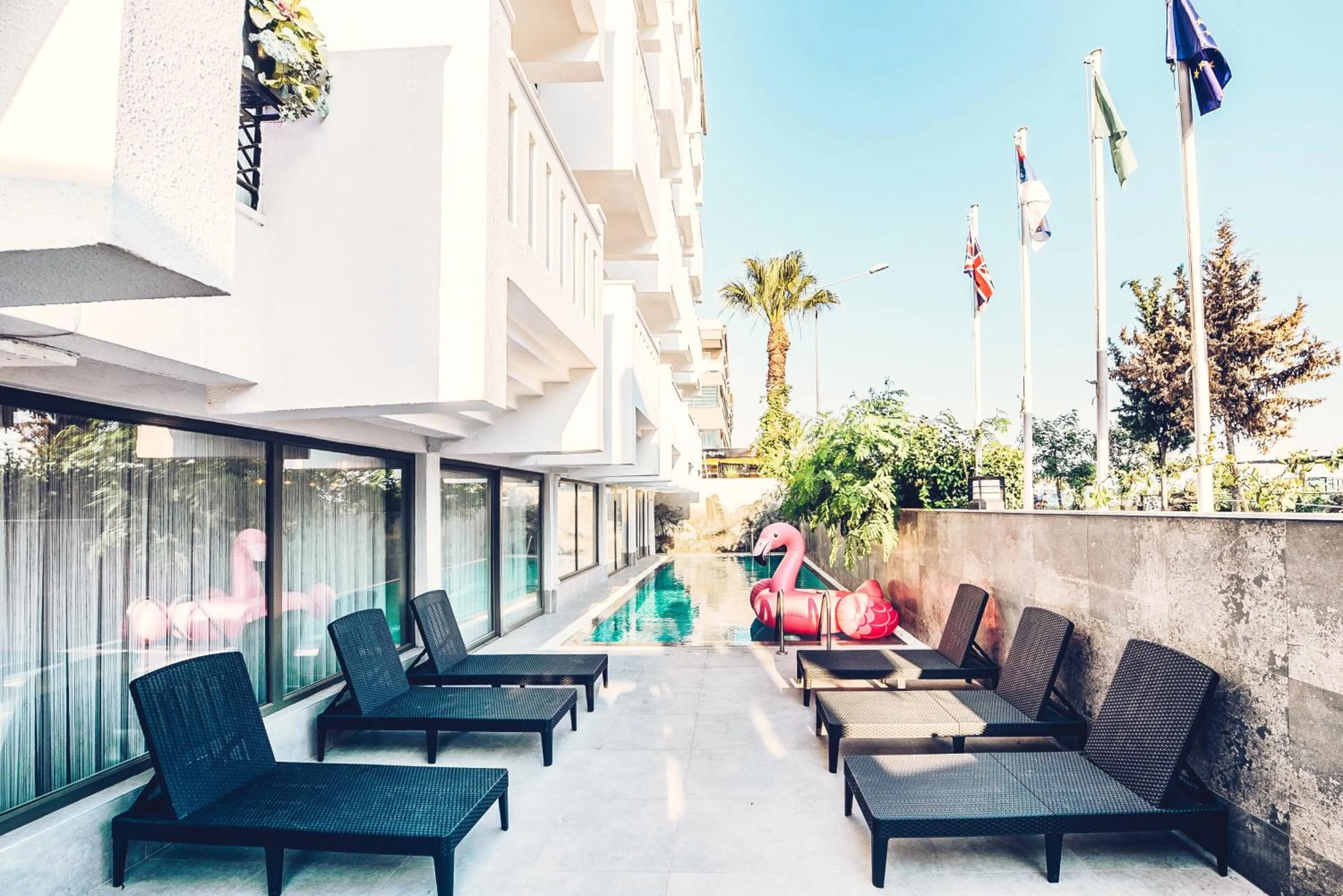 Swimming pool in Royal City Hotel