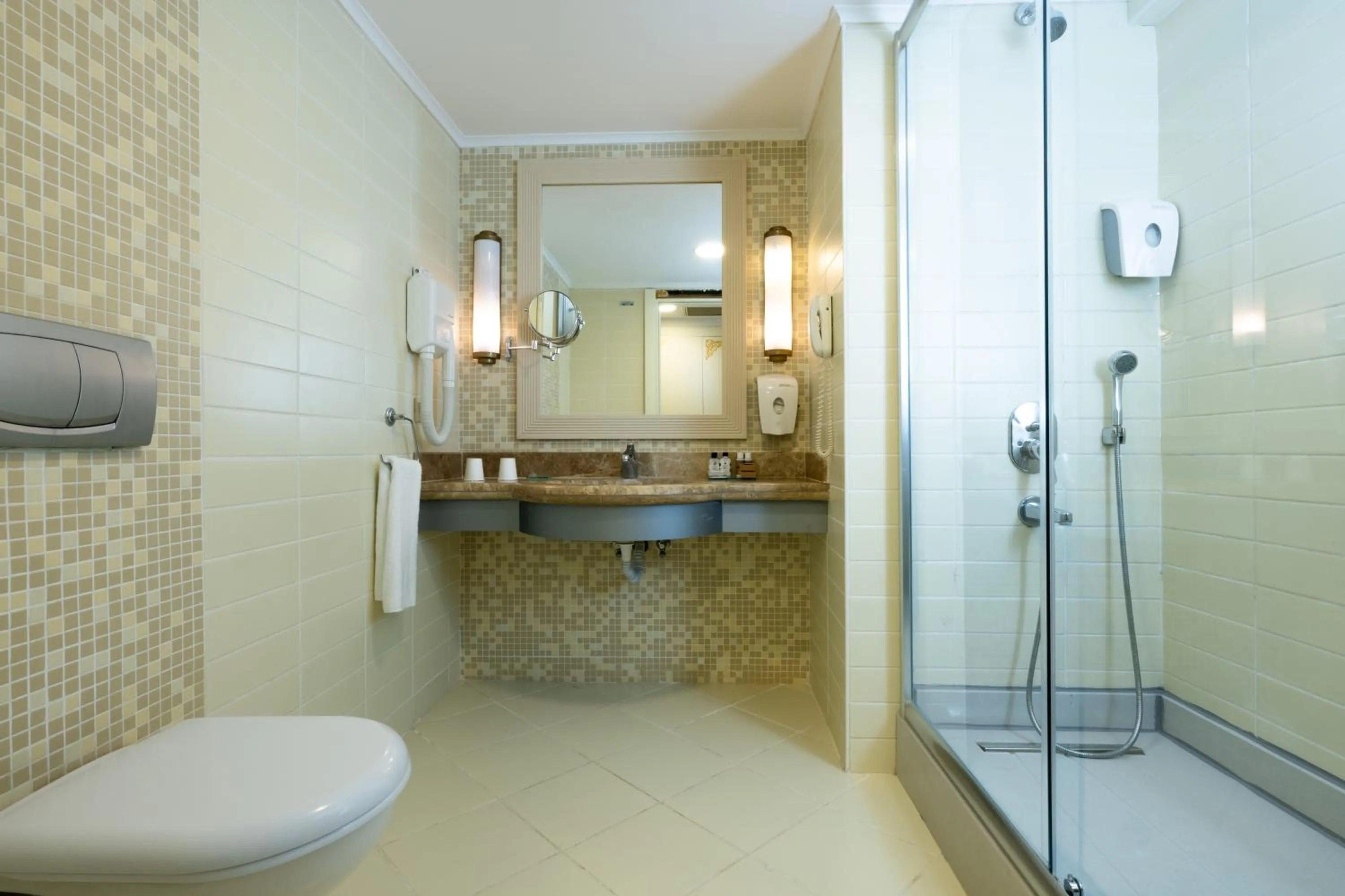 Toilet in Crystal Admiral Aqua Collection - Ultimate All Inclusive