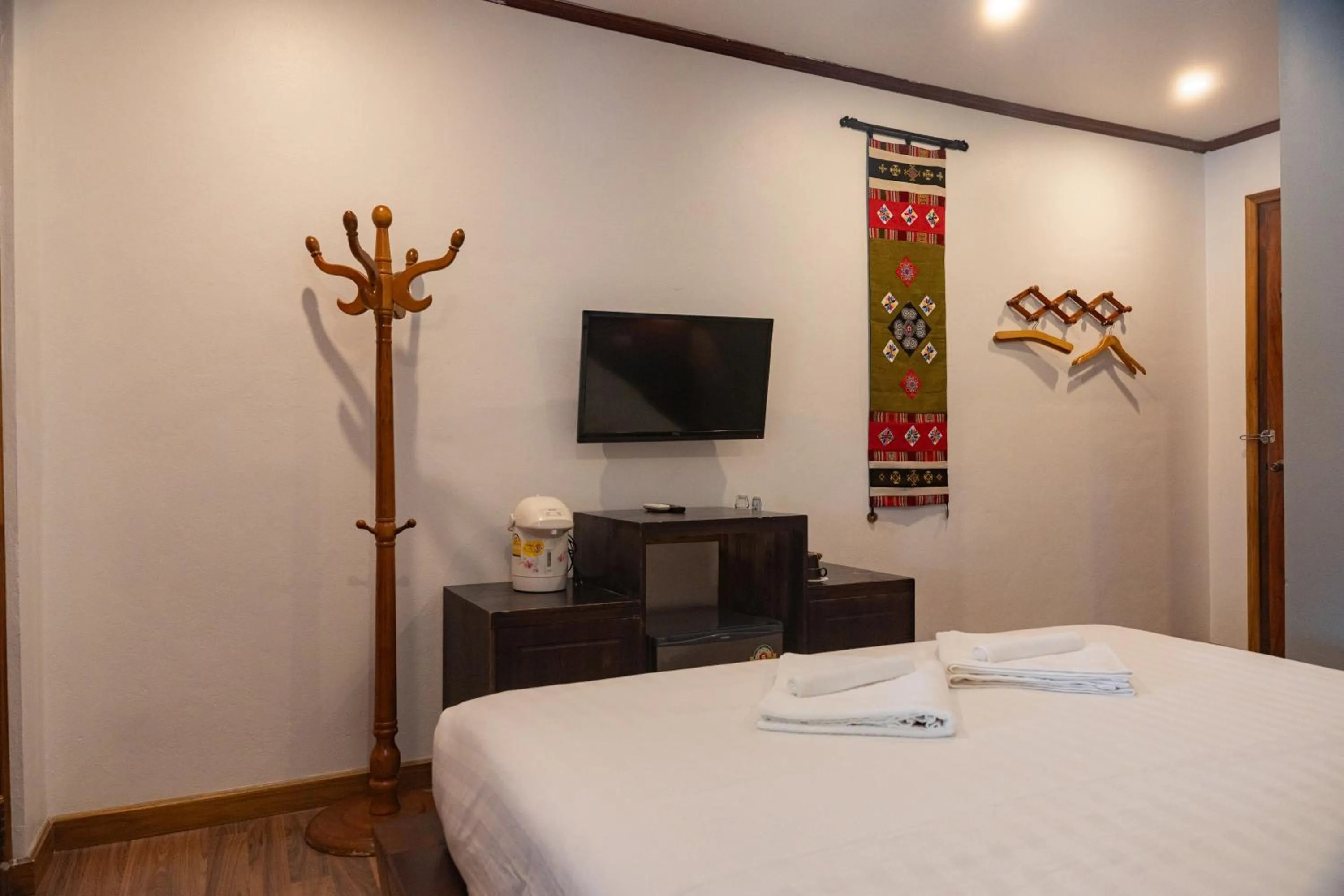 Bed in Villa Namkhan River