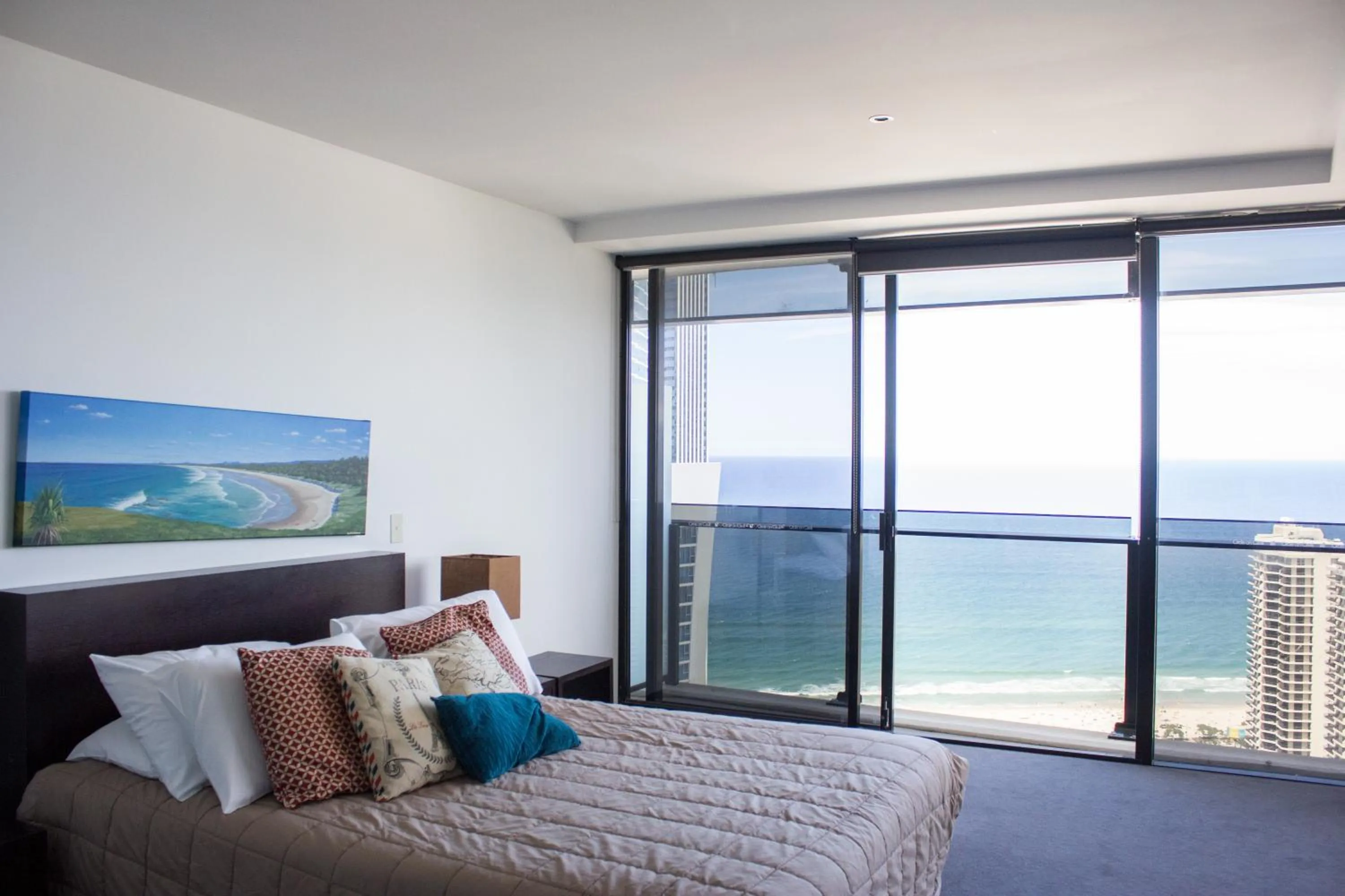 Bedroom, Bed in Circle on Cavill - Hosted by Coastal Letting Co.