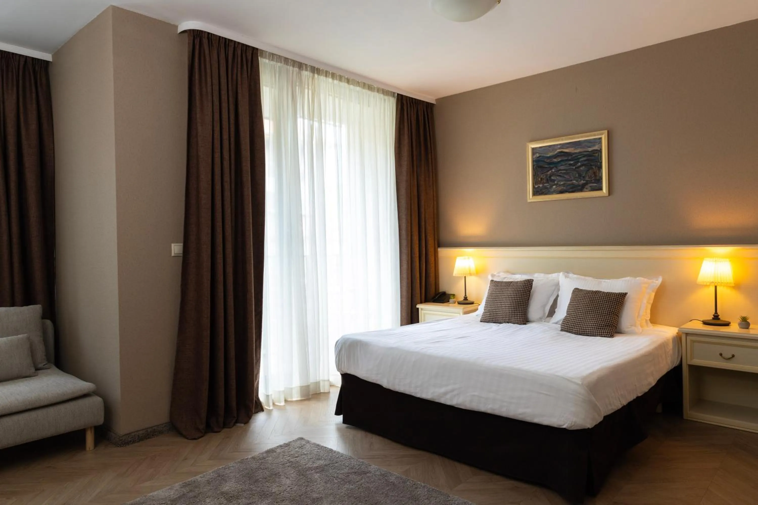 Bed in St. George Hotel