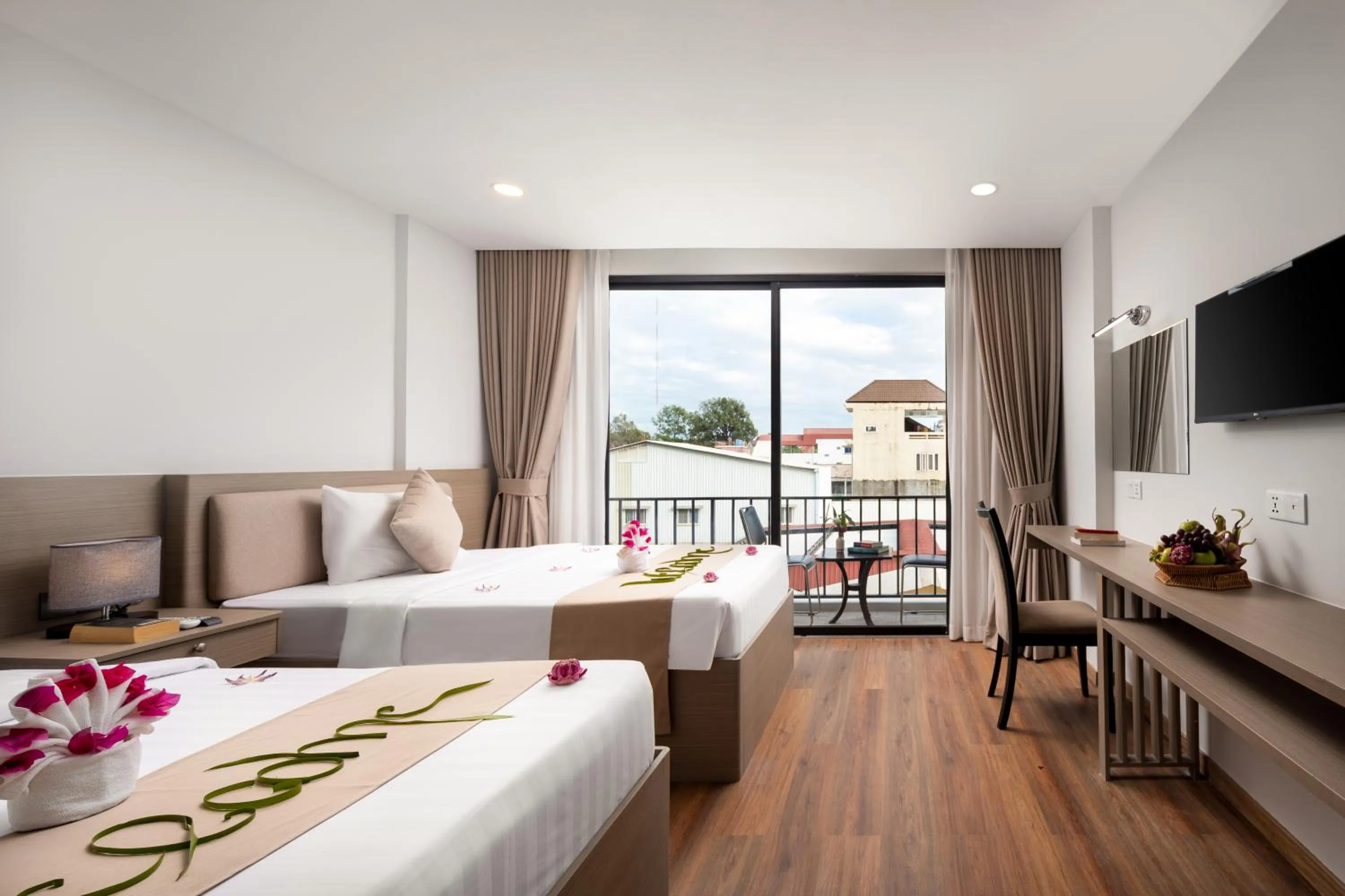 Bedroom, Bed in SIEM REAP RIVER VIEW Residence