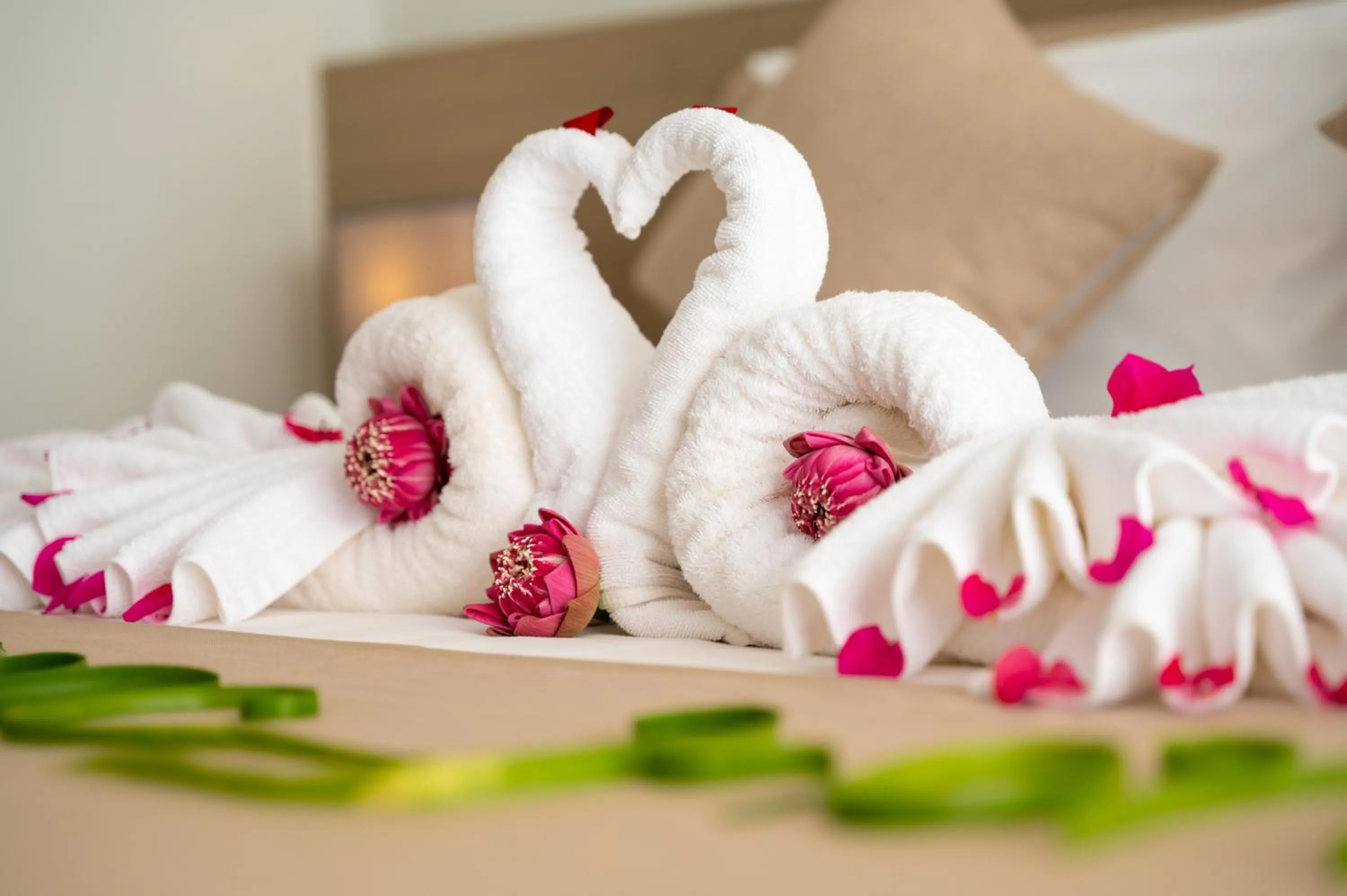 Decorative detail, Bed in SIEM REAP RIVER VIEW Residence