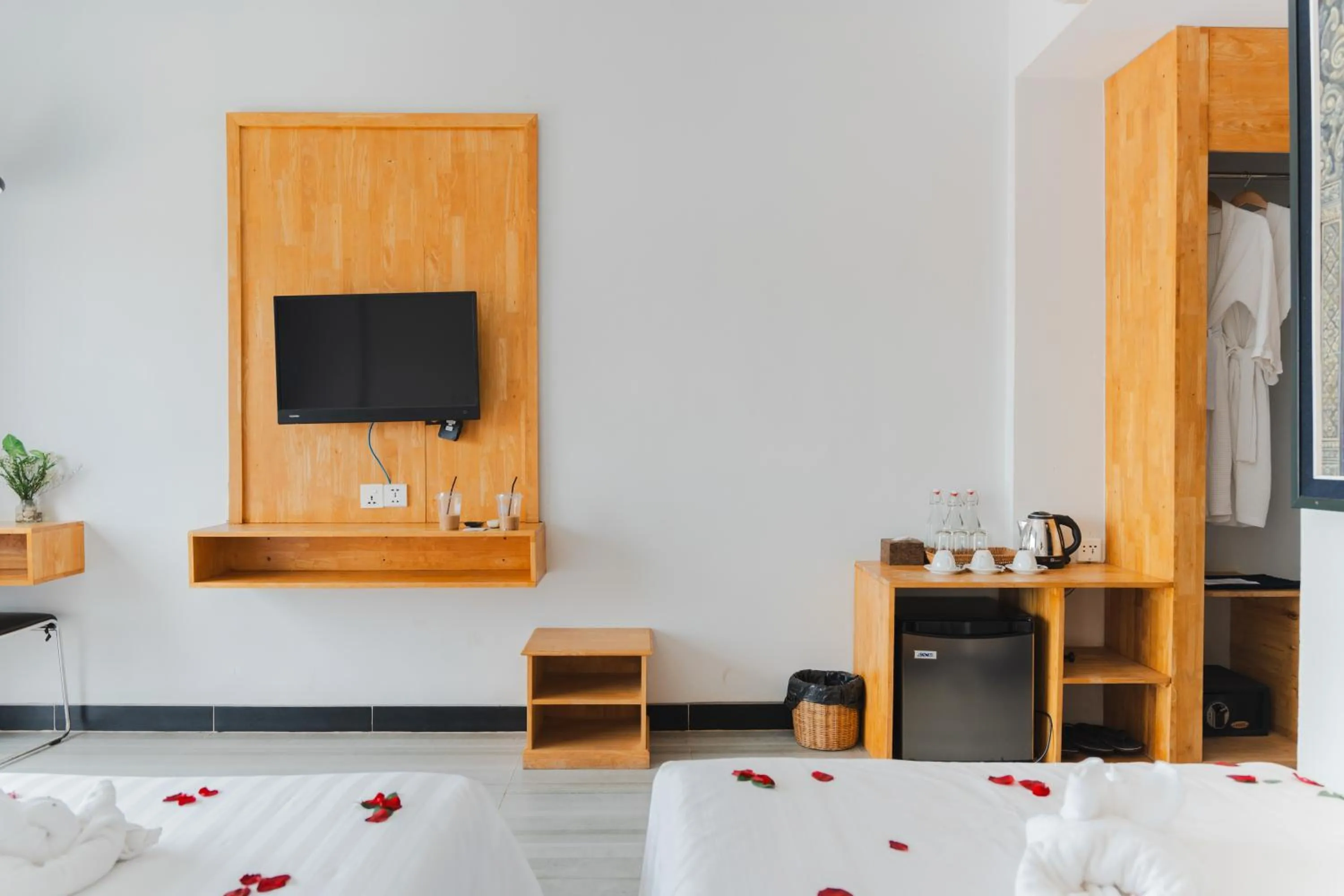 Coffee/tea facilities, Bed in SIEM REAP RIVER VIEW Residence