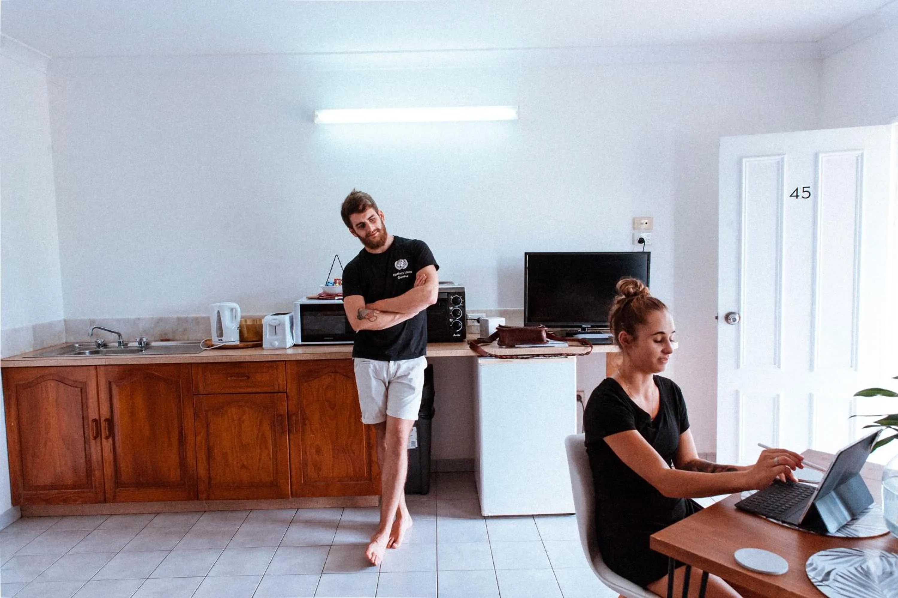 People in Motel Nomad