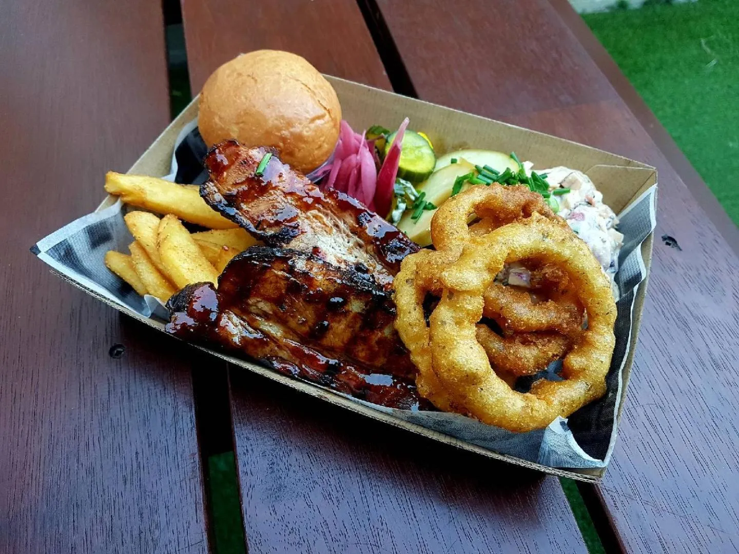 Food close-up in Motel Nomad