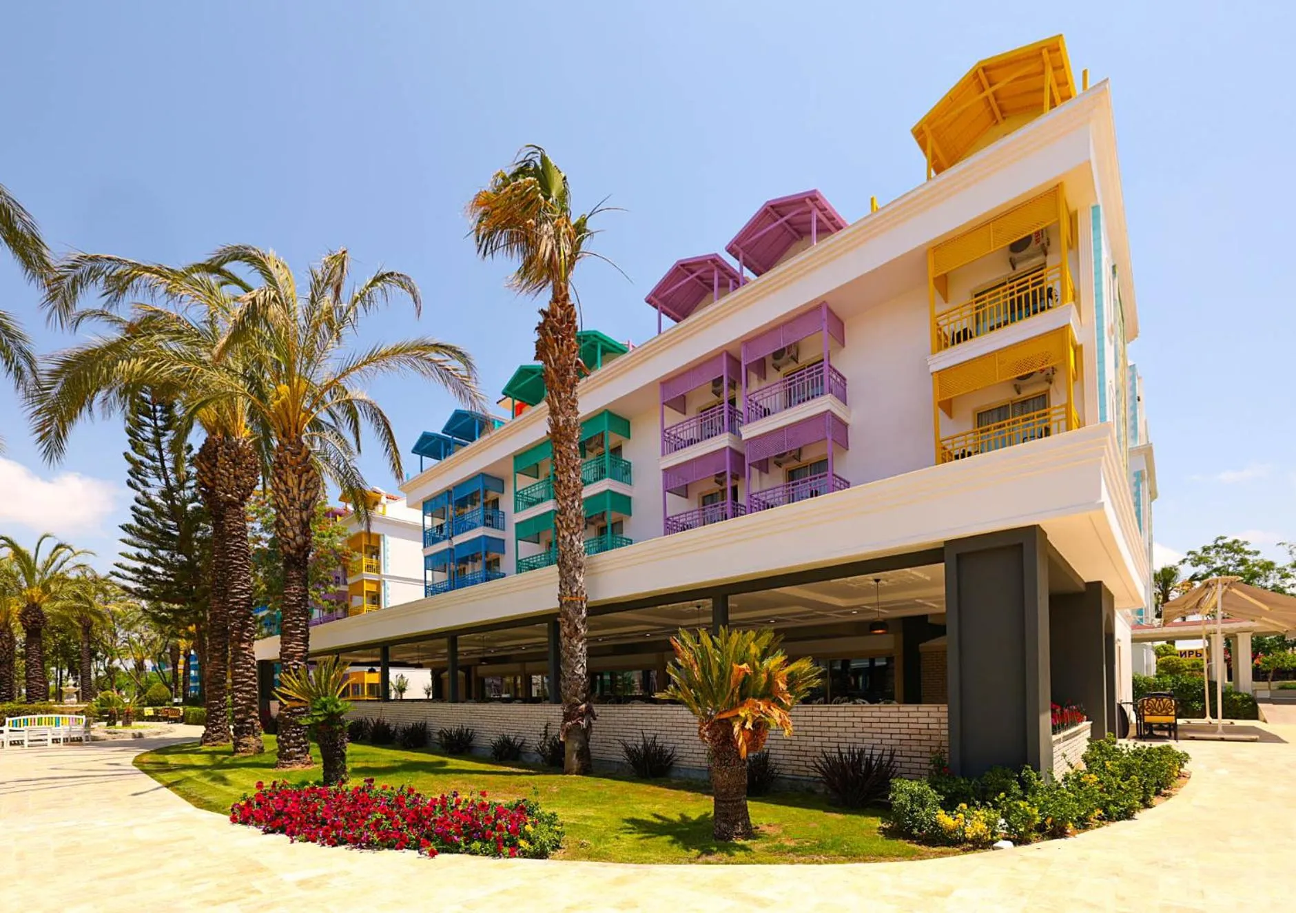 Property building in Crystal Paraiso Verde Resort & Spa - Ultimate All Inclusive