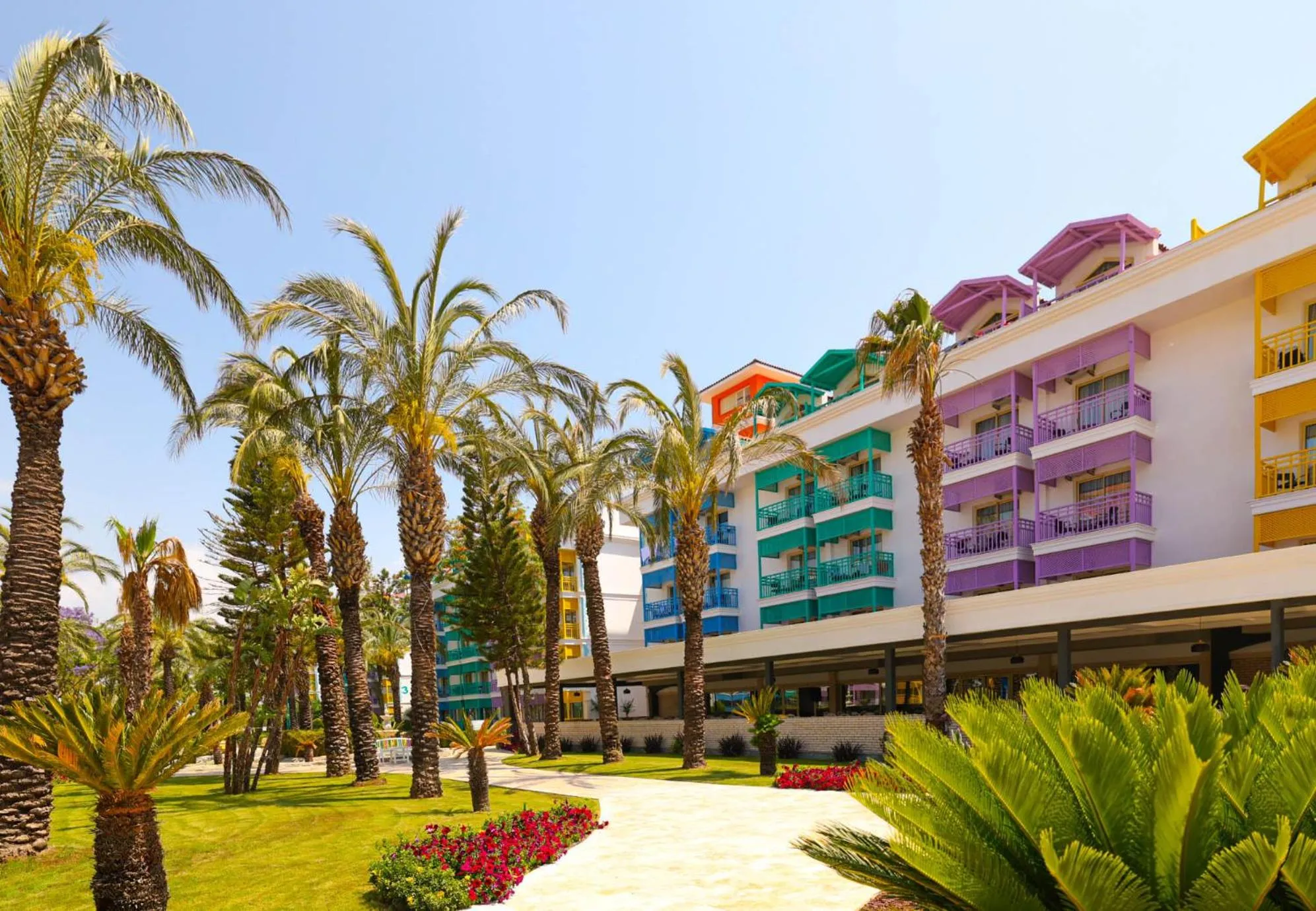 Property building in Crystal Paraiso Verde Resort & Spa - Ultimate All Inclusive