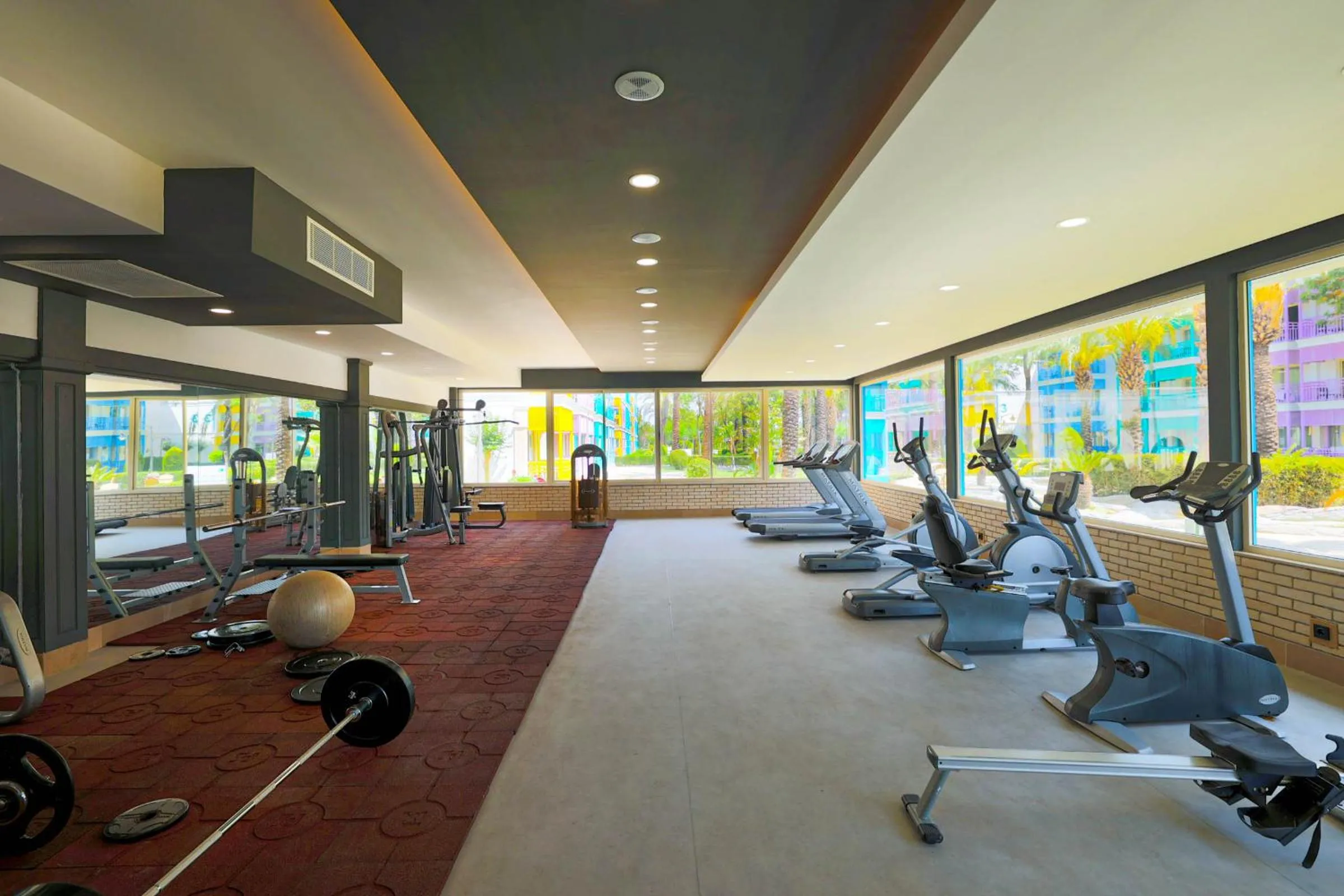 Fitness centre/facilities in Crystal Paraiso Verde Resort & Spa - Ultimate All Inclusive