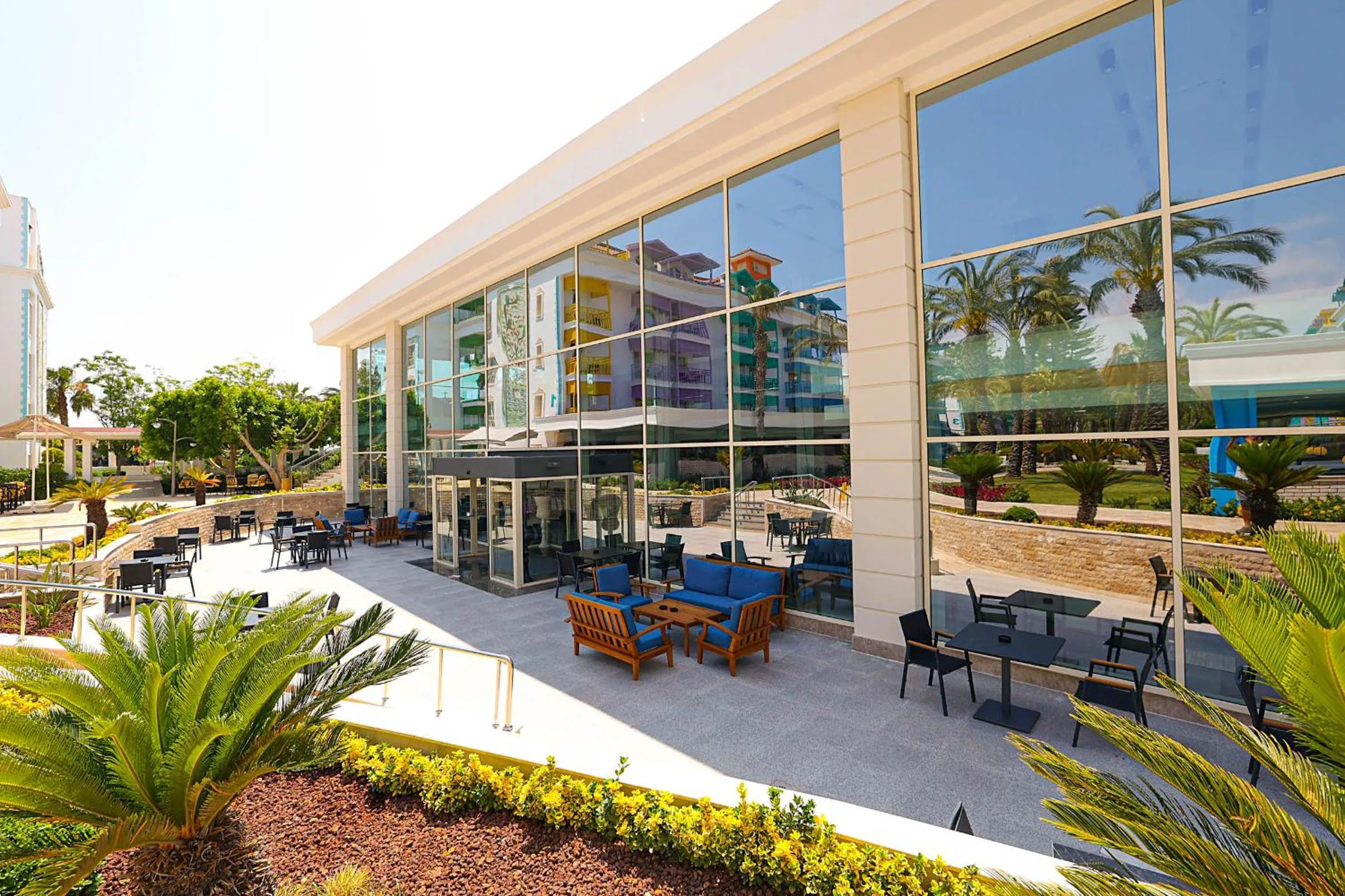 Property building in Crystal Paraiso Verde Resort & Spa - Ultimate All Inclusive