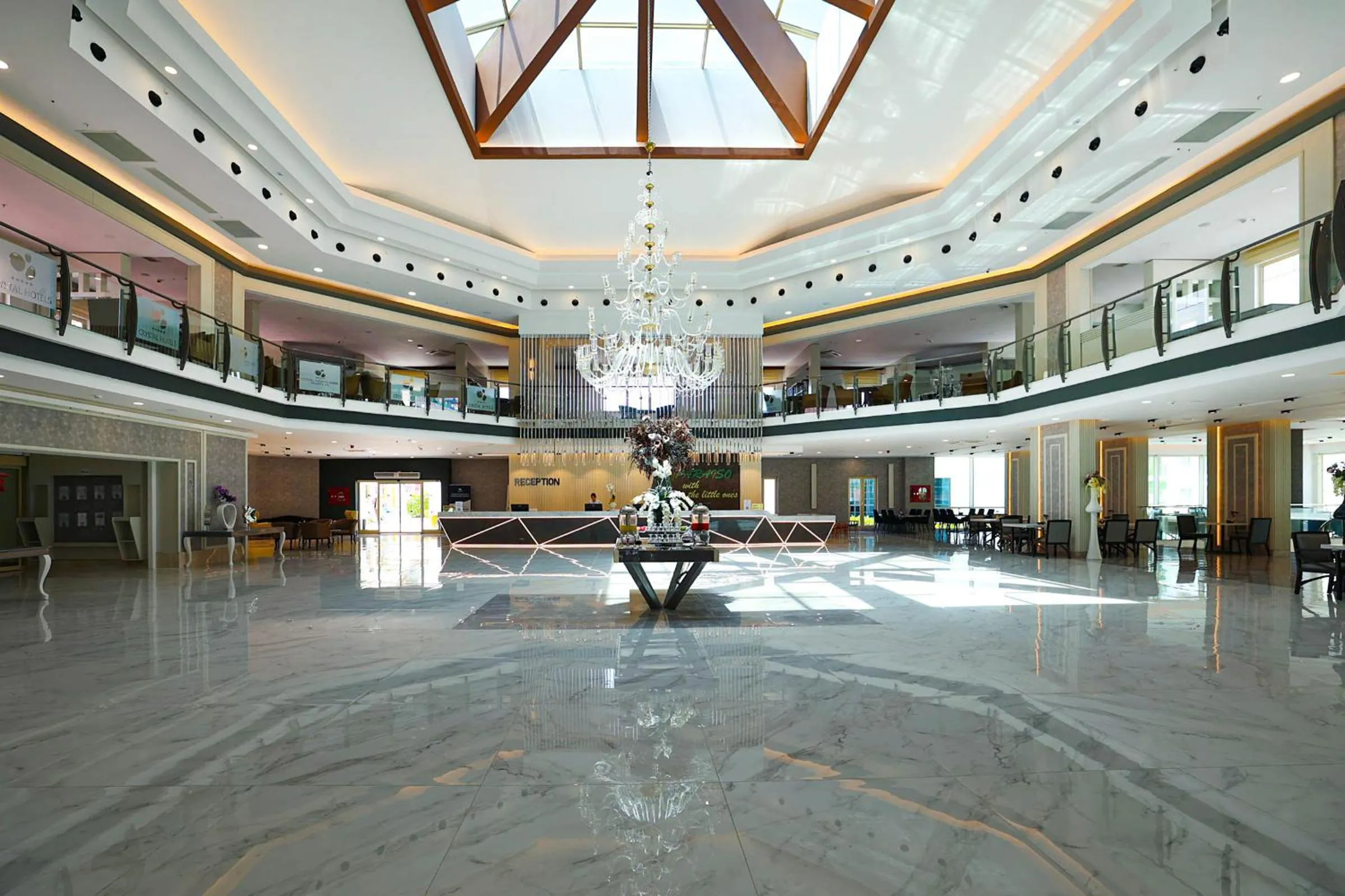 Property building in Crystal Paraiso Verde Resort & Spa - Ultimate All Inclusive