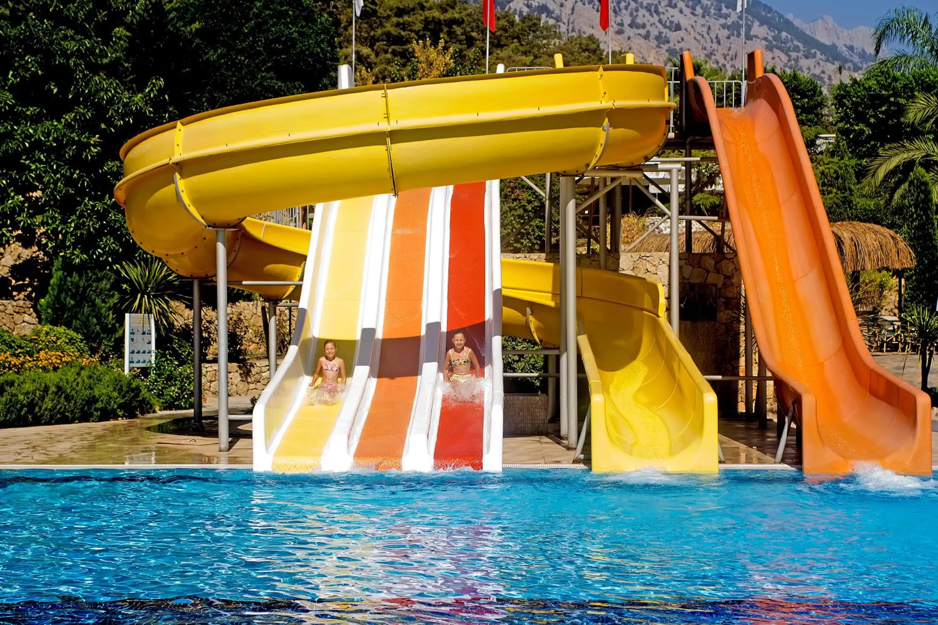 Aqua park in Sunland Resort Beldibi