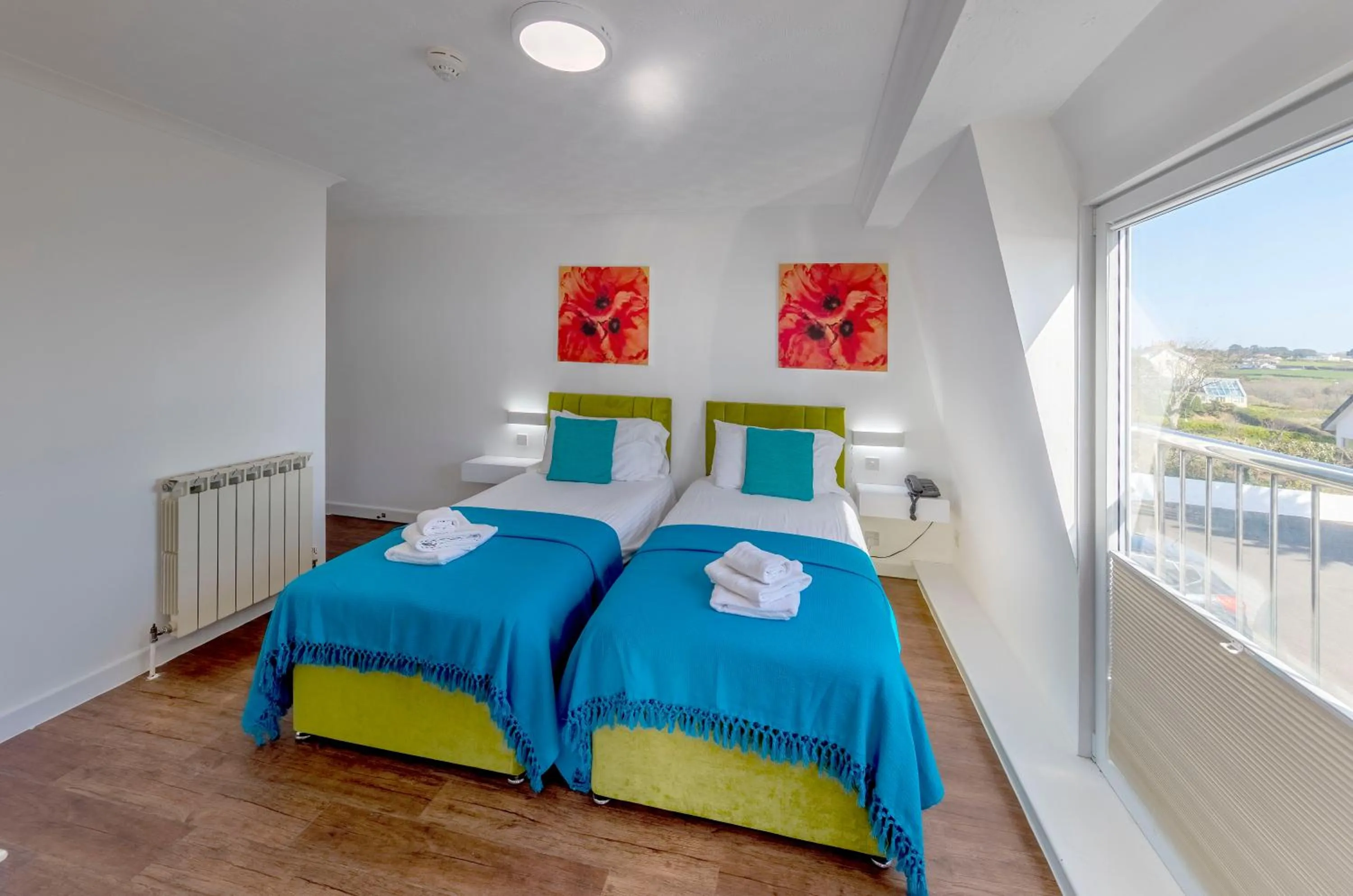 Bed in Saints Bay Hotel