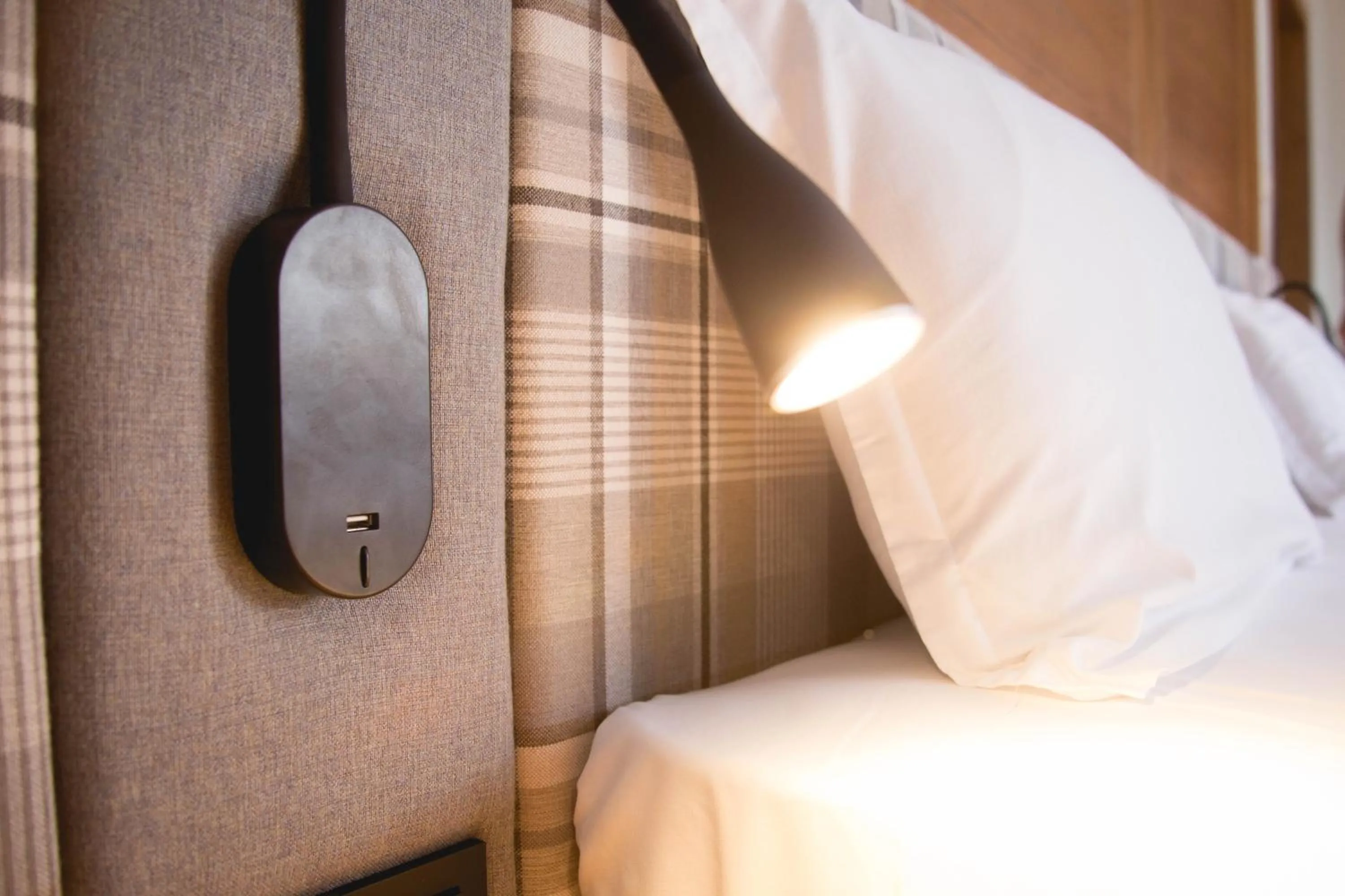 Bed in Prince Cyril Hotel