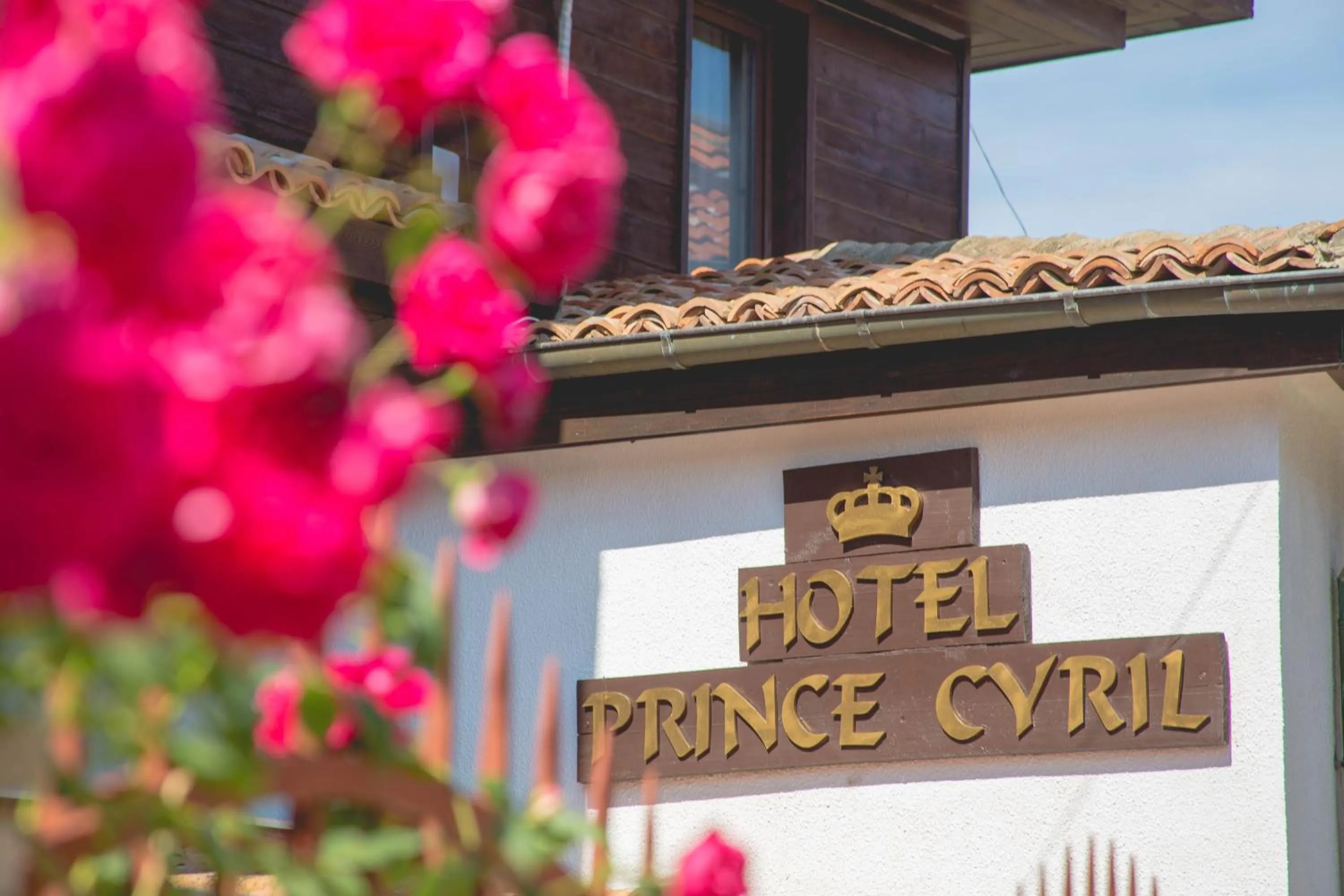 Facade/entrance in Prince Cyril Hotel
