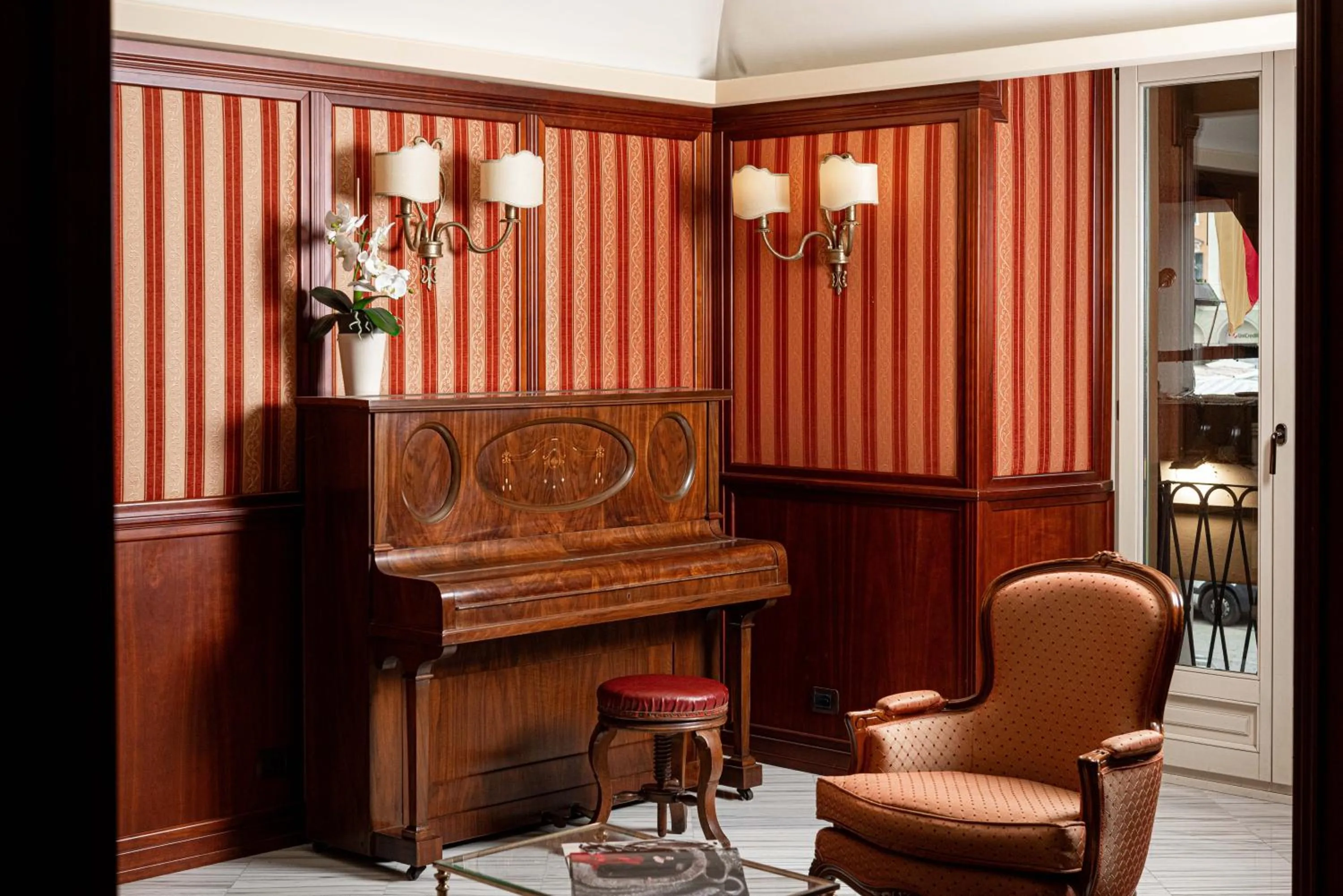 Living room in Phi Hotel Principe