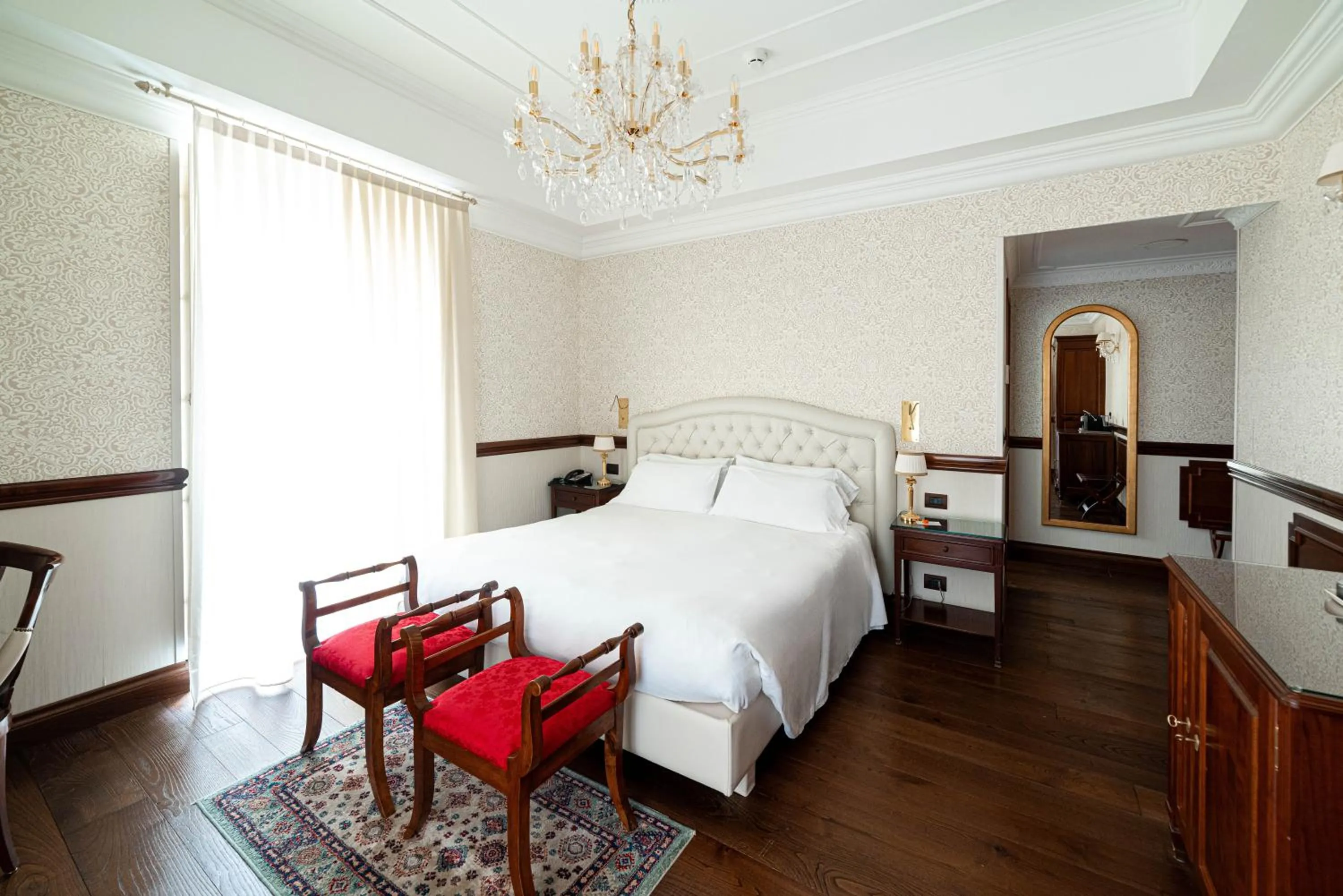 Bed in Phi Hotel Principe