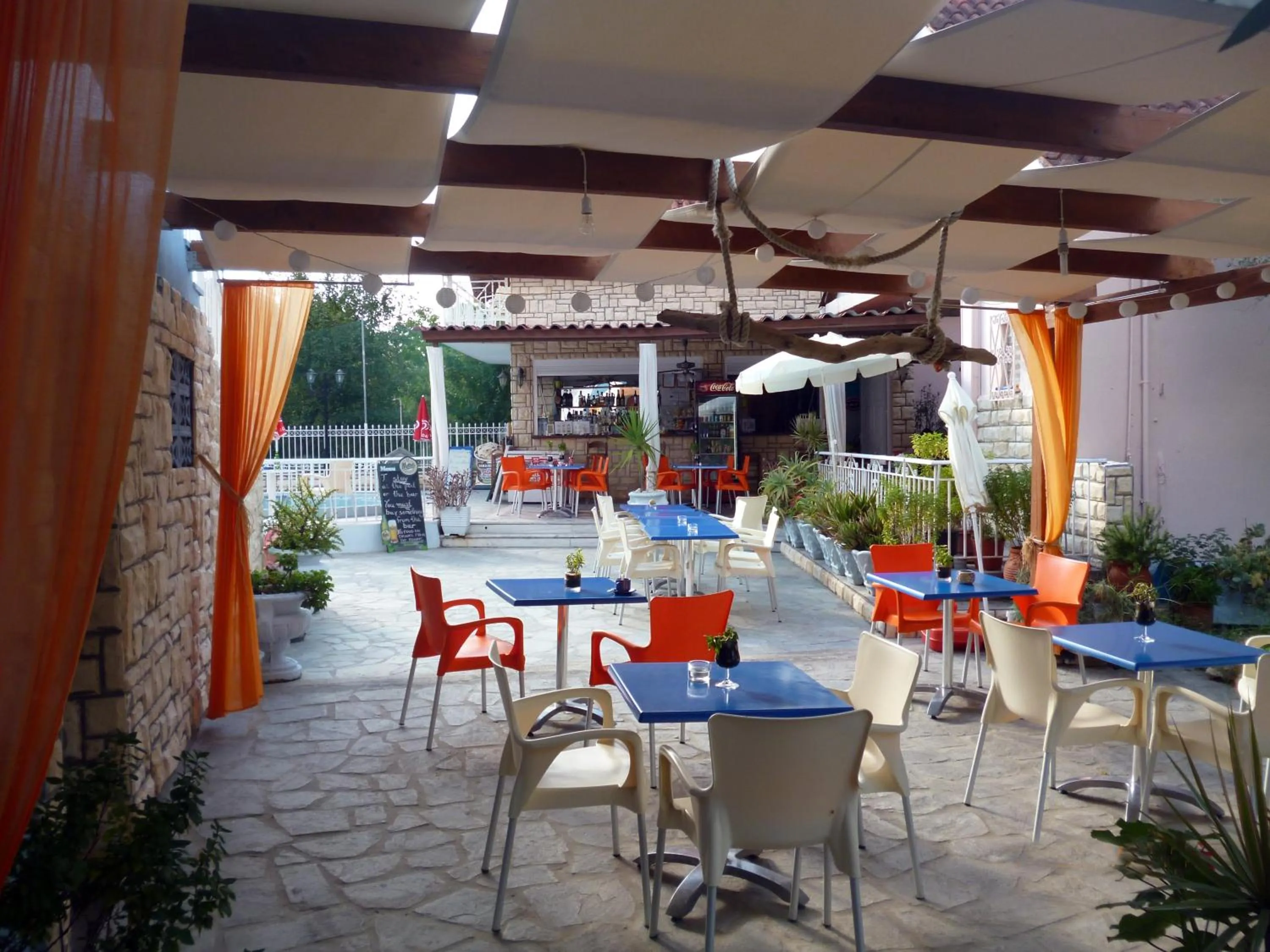 Patio in Tsolakis Studios & Apartments