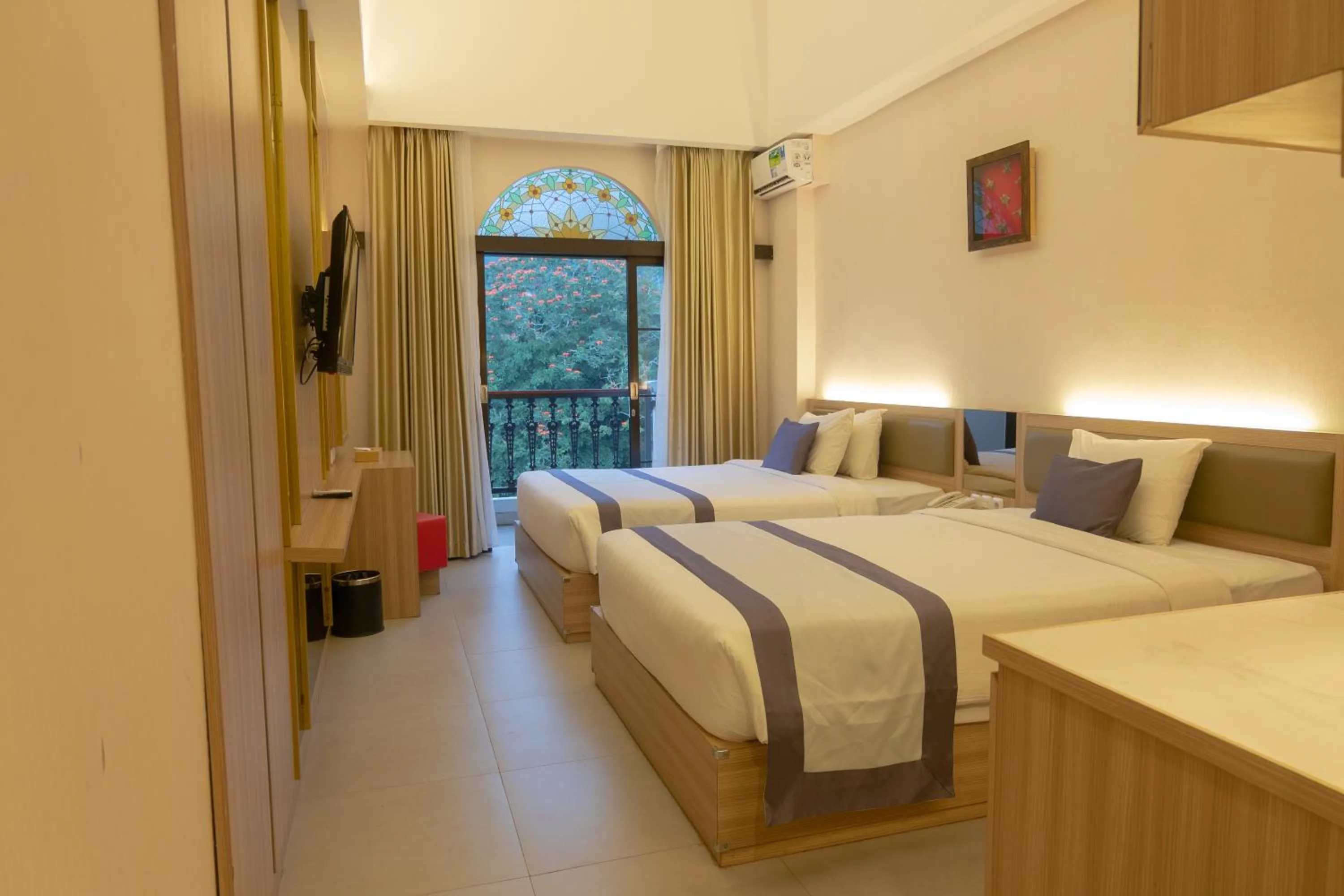 Bedroom, Bed in @K Hotel