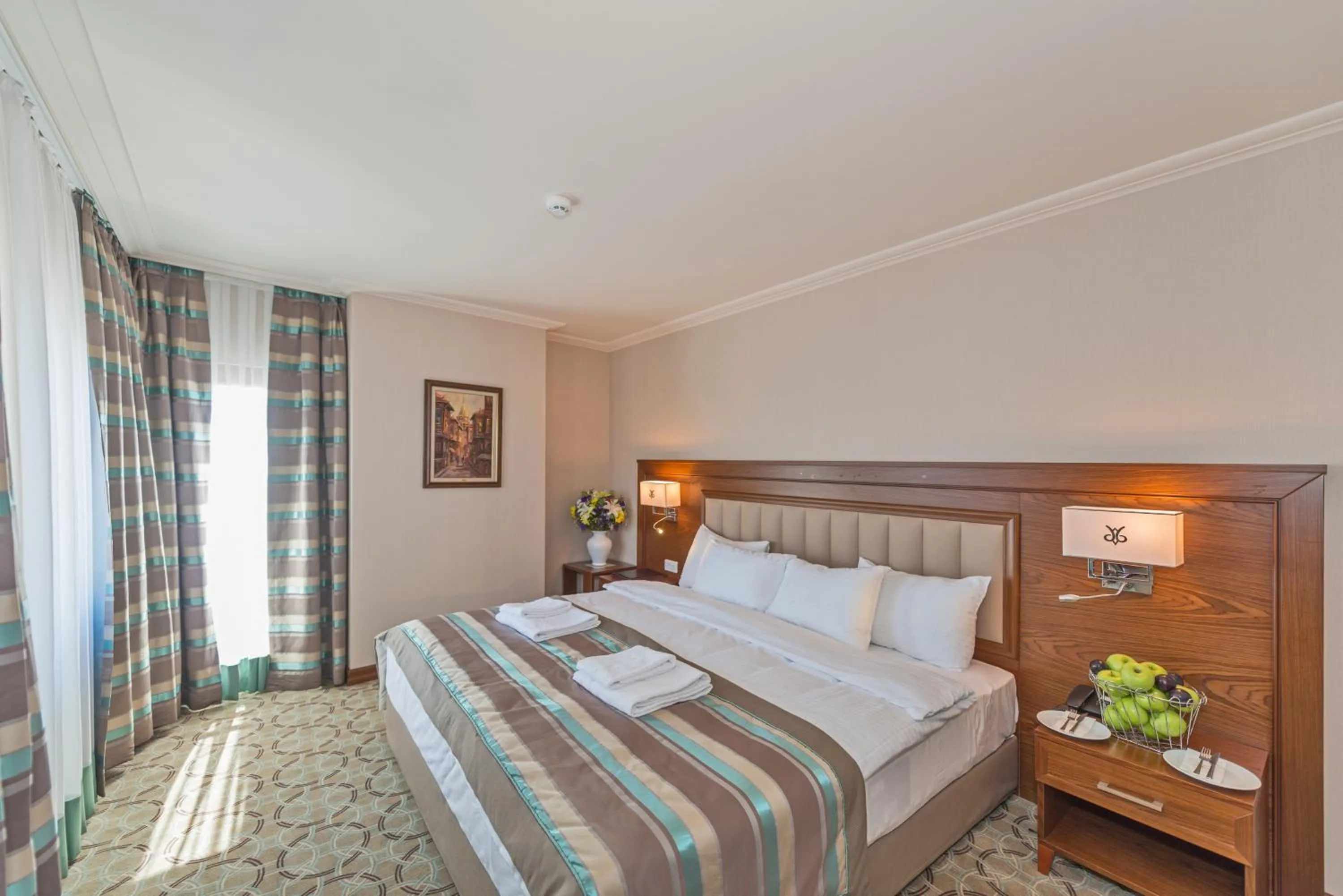 Bed in Bekdas Hotel Deluxe & Spa