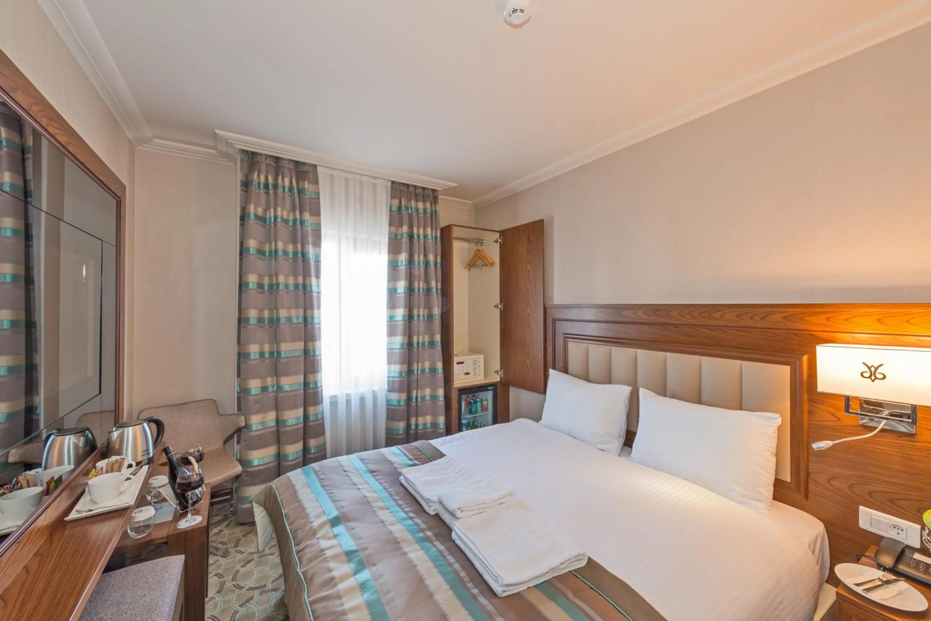 Bed in Bekdas Hotel Deluxe & Spa