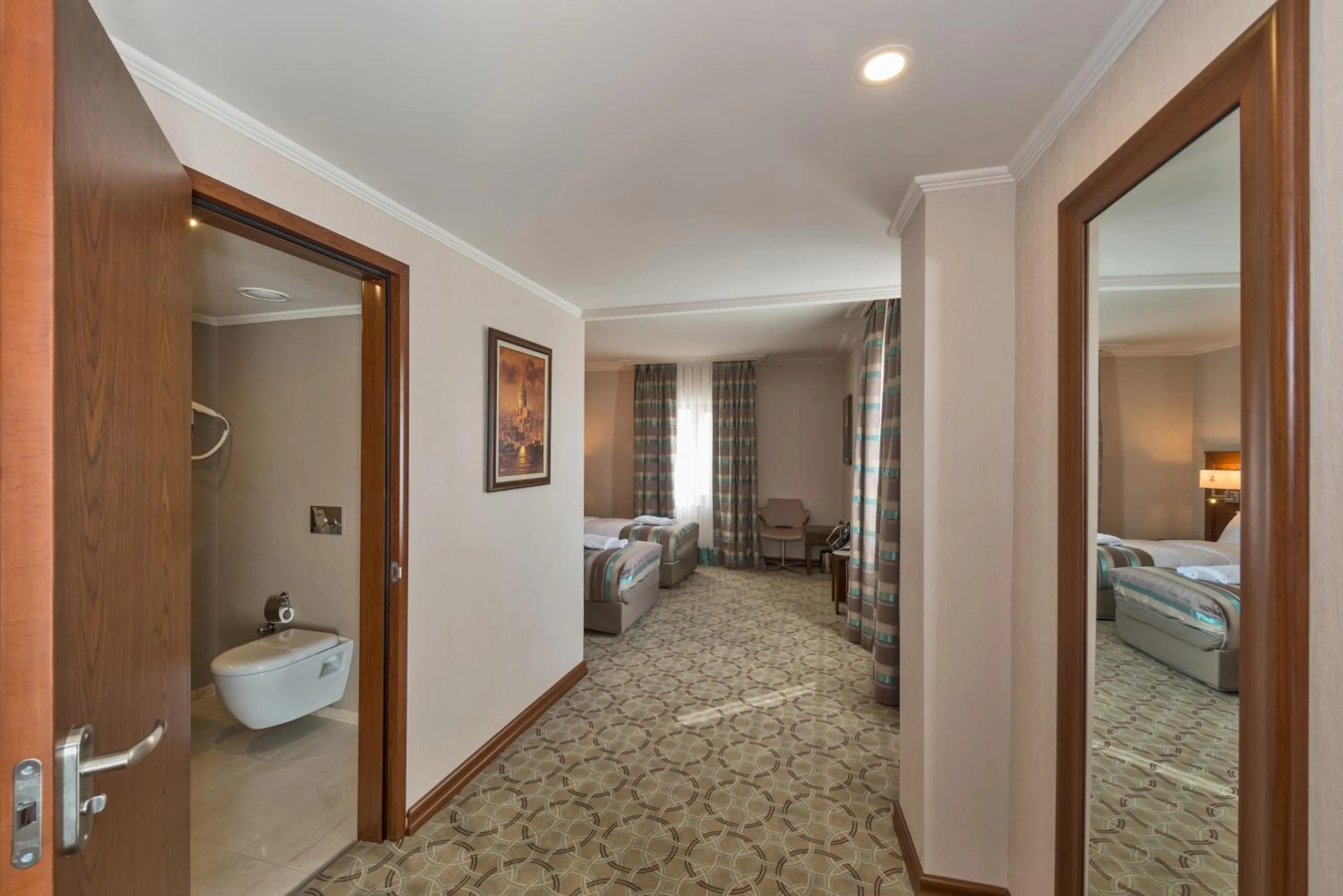 Bed in Bekdas Hotel Deluxe & Spa