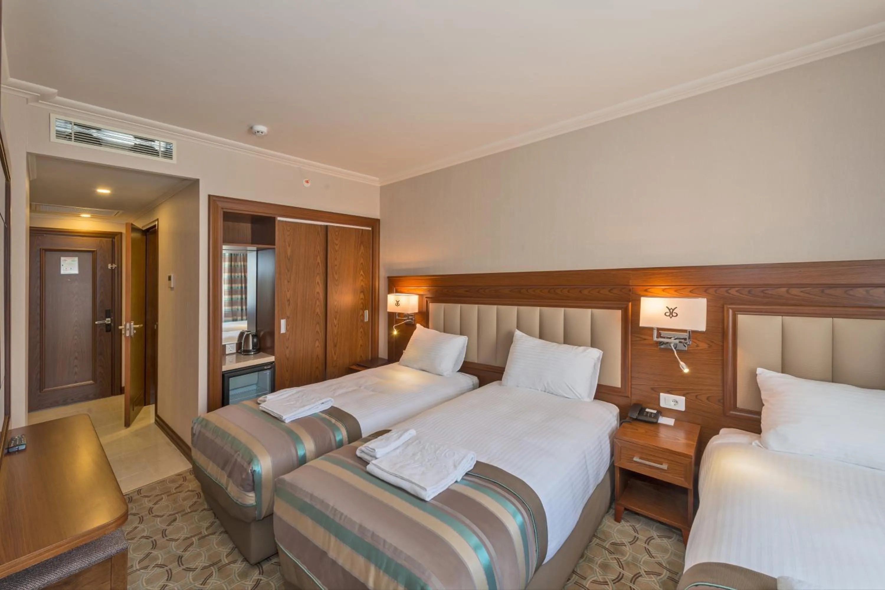 Bed in Bekdas Hotel Deluxe & Spa