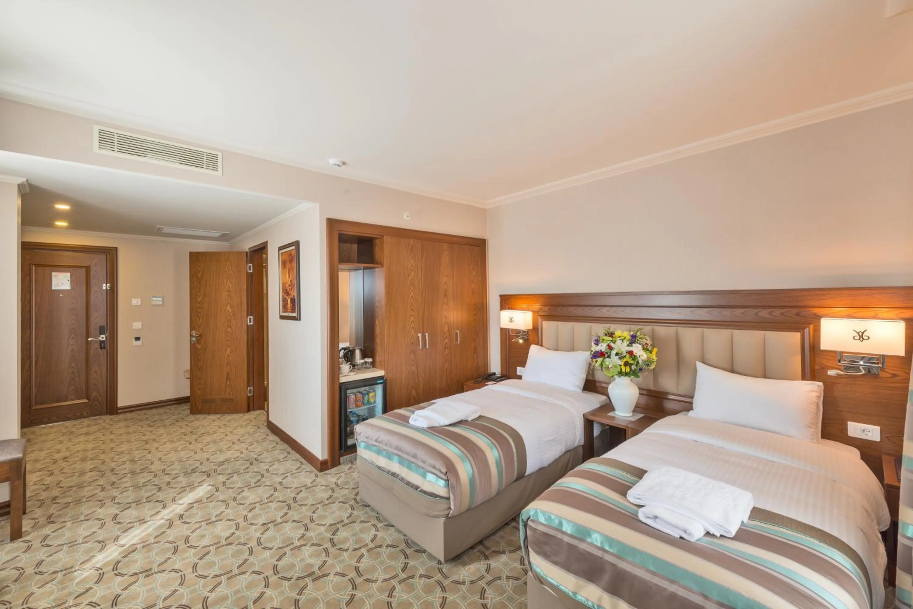 Bed in Bekdas Hotel Deluxe & Spa