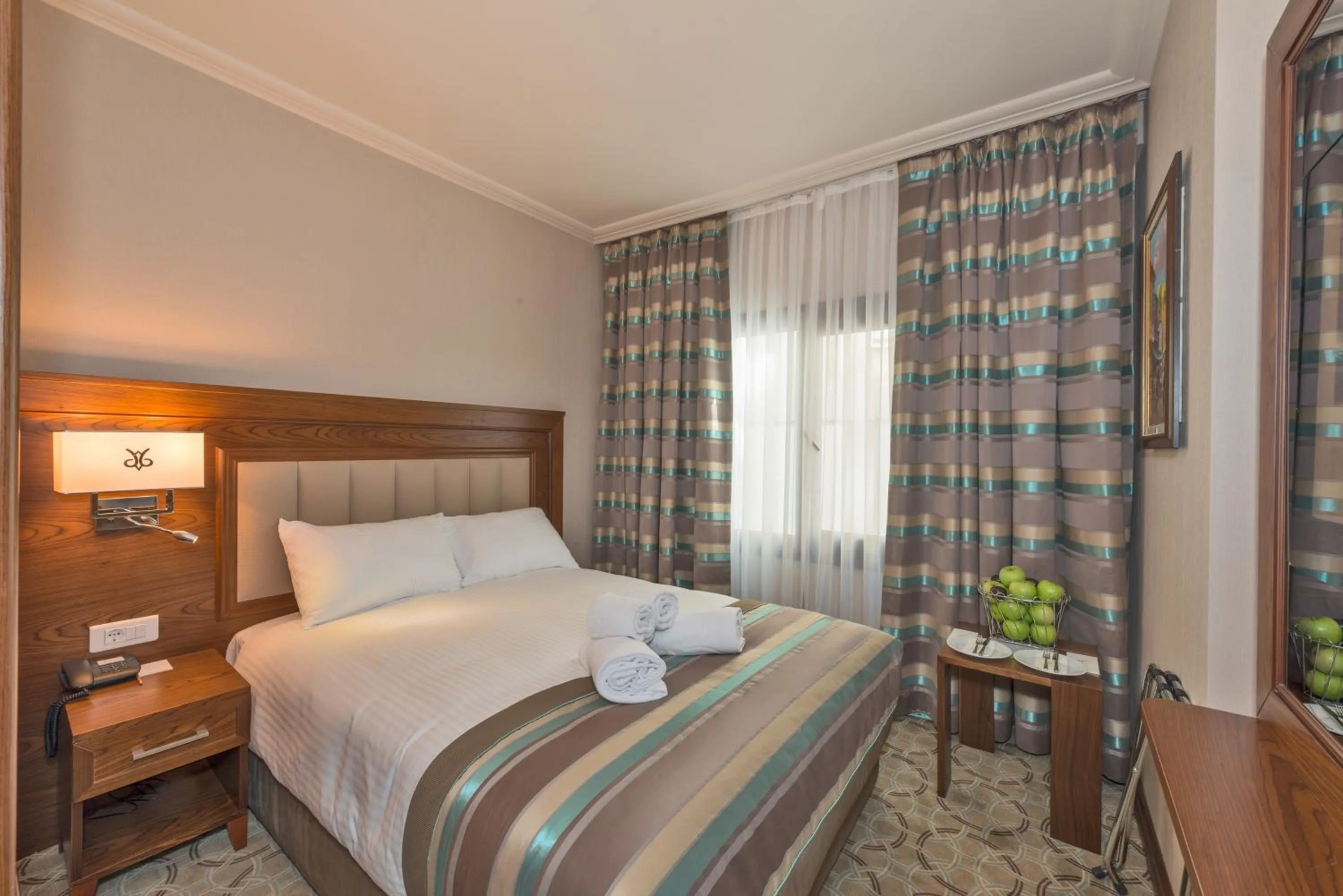 Bed in Bekdas Hotel Deluxe & Spa