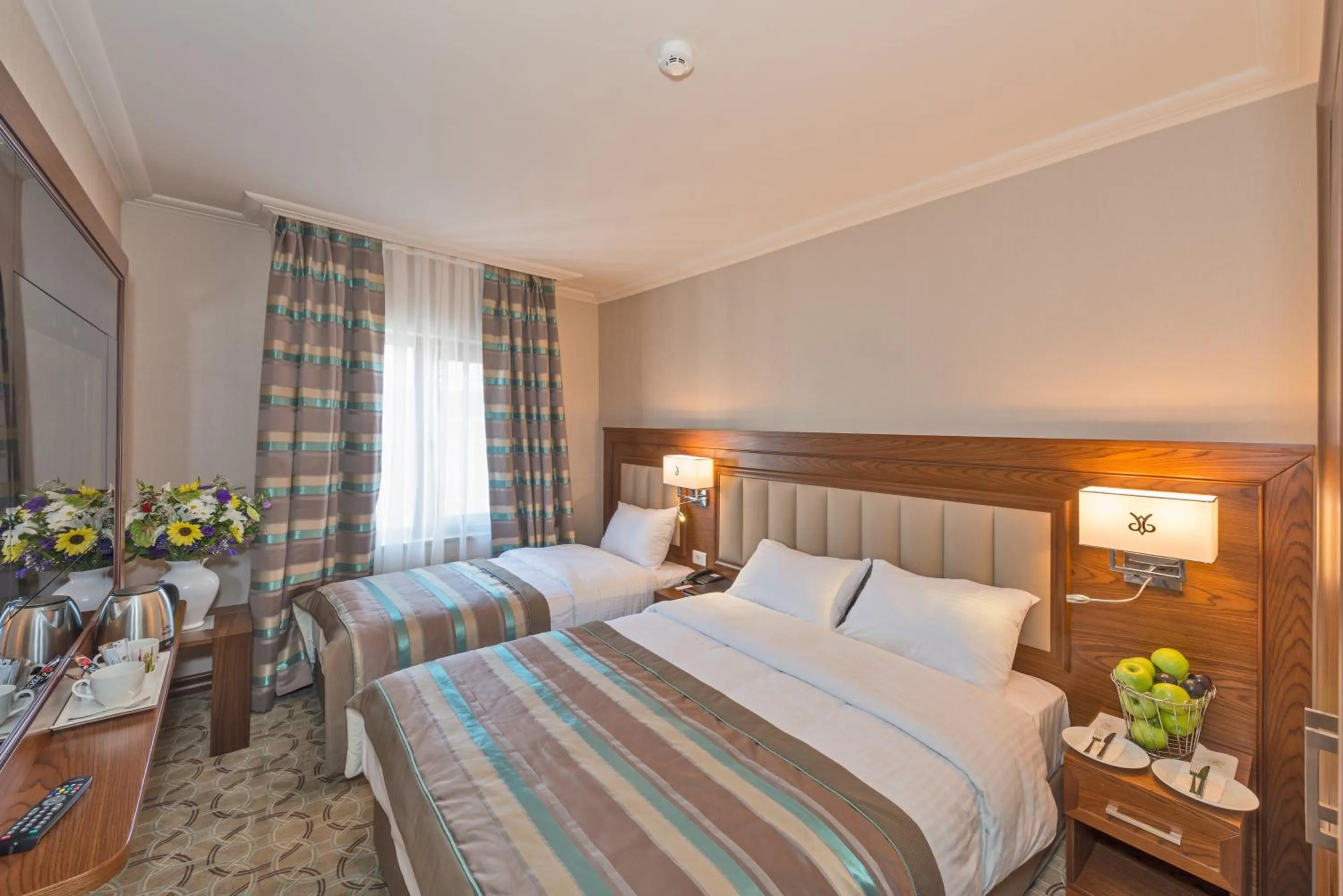 Bed in Bekdas Hotel Deluxe & Spa