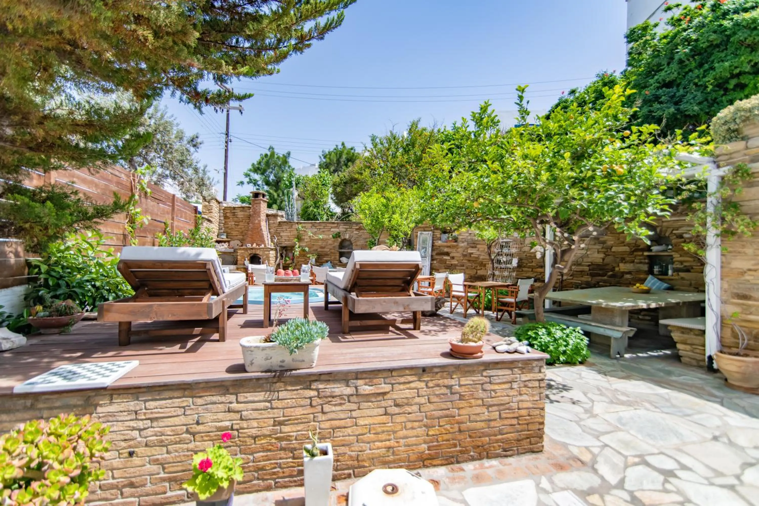 Patio in Vincenzo Family Rooms