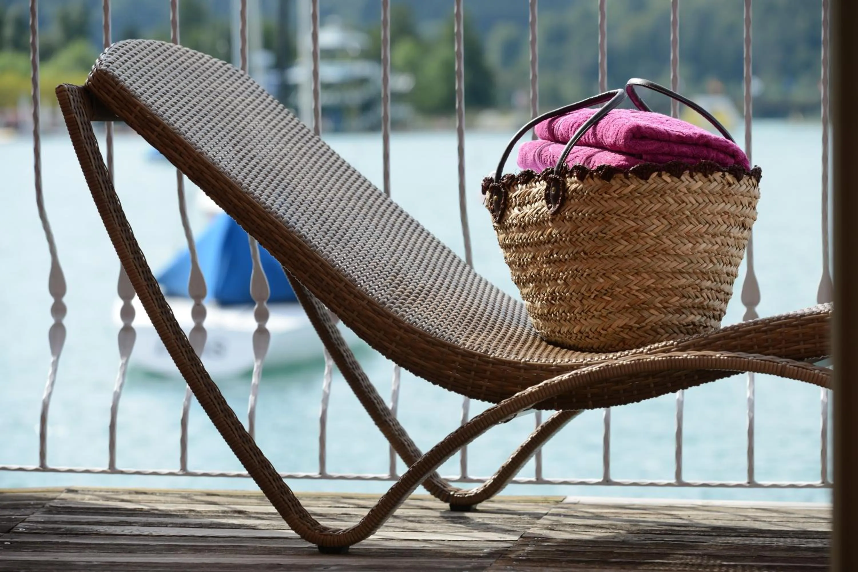 Balcony/Terrace in Seehotel Astoria