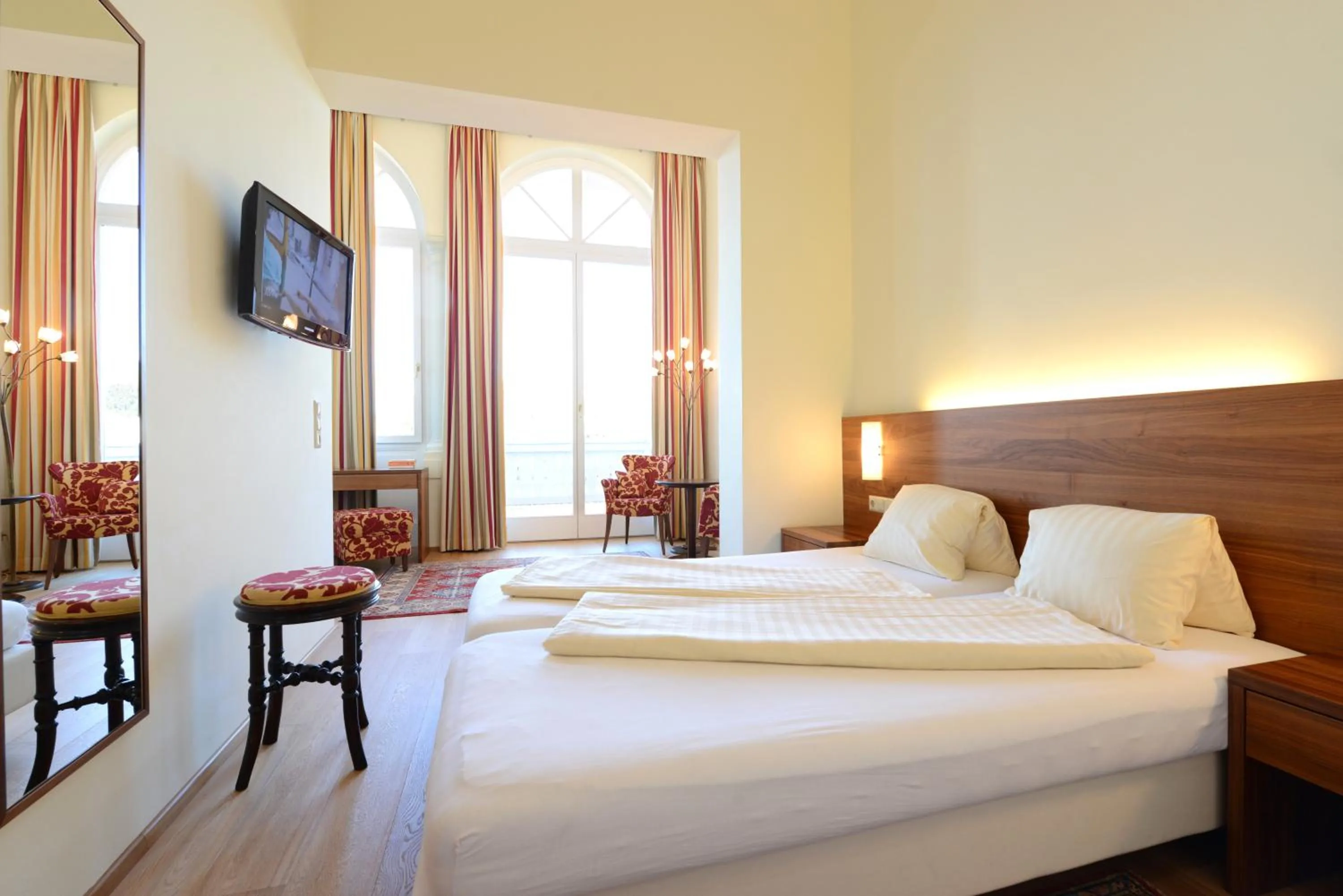 Bed in Seehotel Astoria